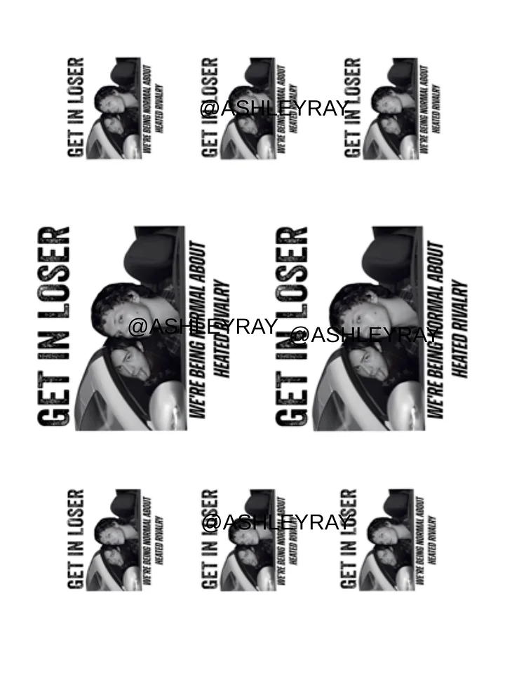 We're Being Cool About Heated Rivalry Stickers product image (1)