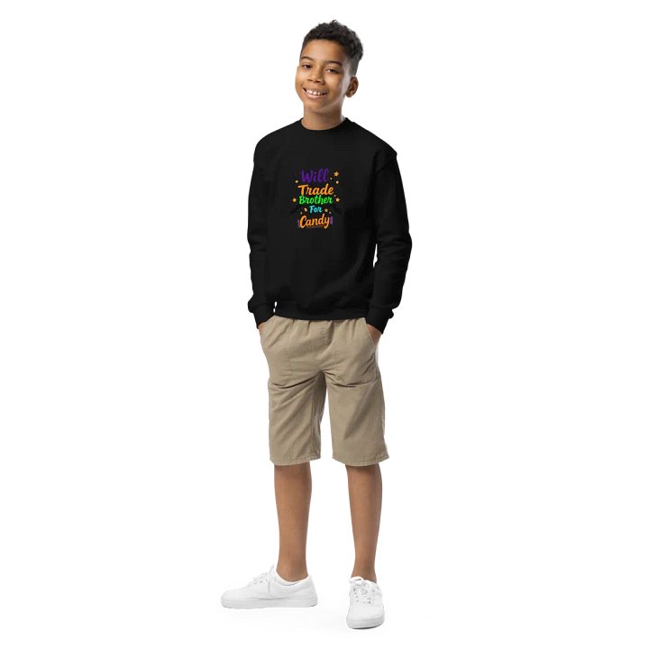 Will Trade Brother For Candy Youth Sweatshirt product image (1)