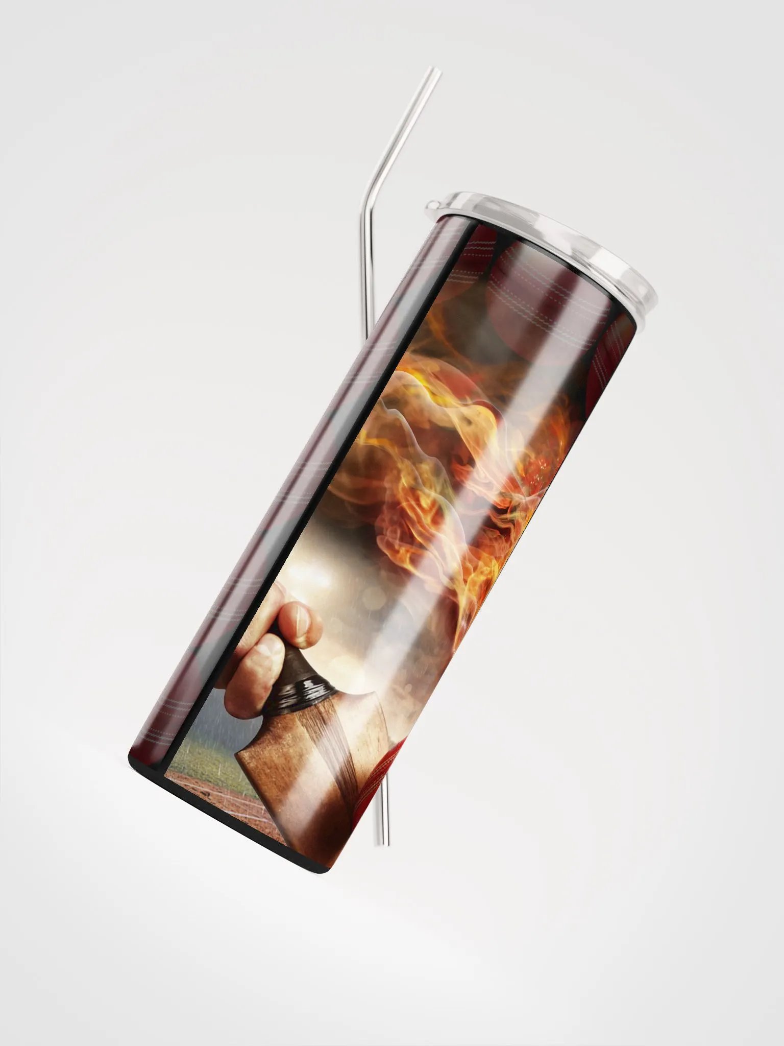 Cricket ball in Flames product image (5)