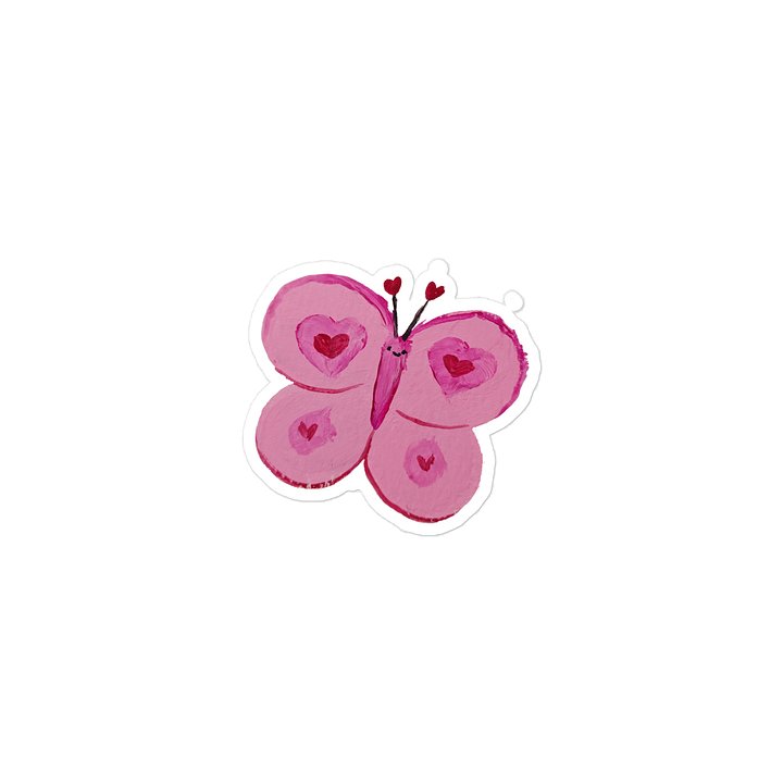 Sticky Bugs - Pink Hearts Butterfly product image (2)