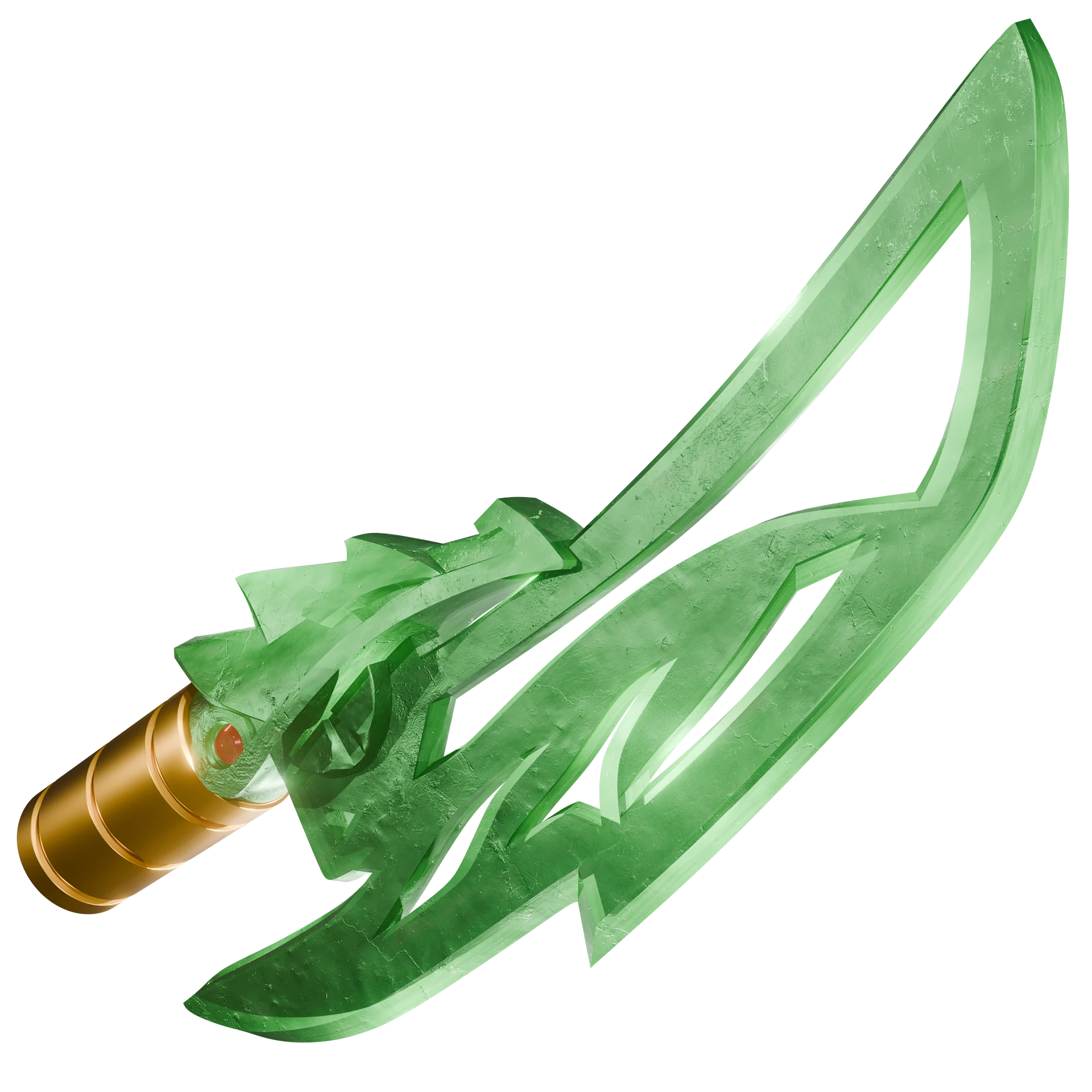 Ninjago Jade Blade - 3D printable model files product image (1)