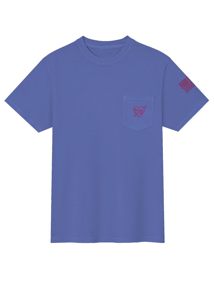 TITS RECRUIT Pocket Tee Shop Shirt HOT PINK product image (2)