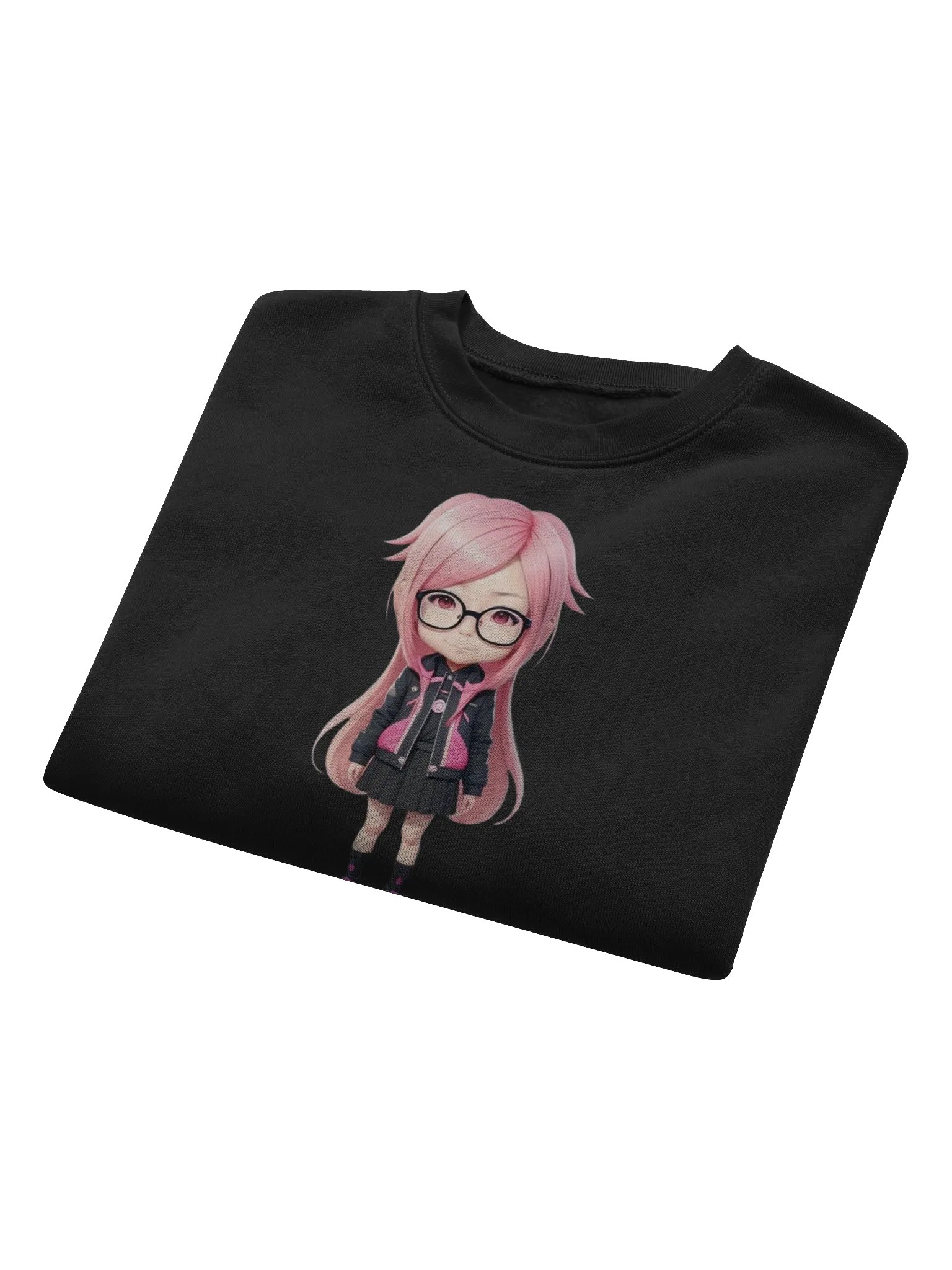 (PINK CHIBI) K Crop Sweatshirt product image (8)