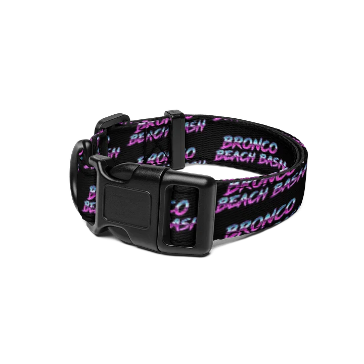 2026 Bronco Beach Bash OBX / Destination Bigfoot Bronco Collab Dog Collar Black (Multiple Sizes Available) product image (2)