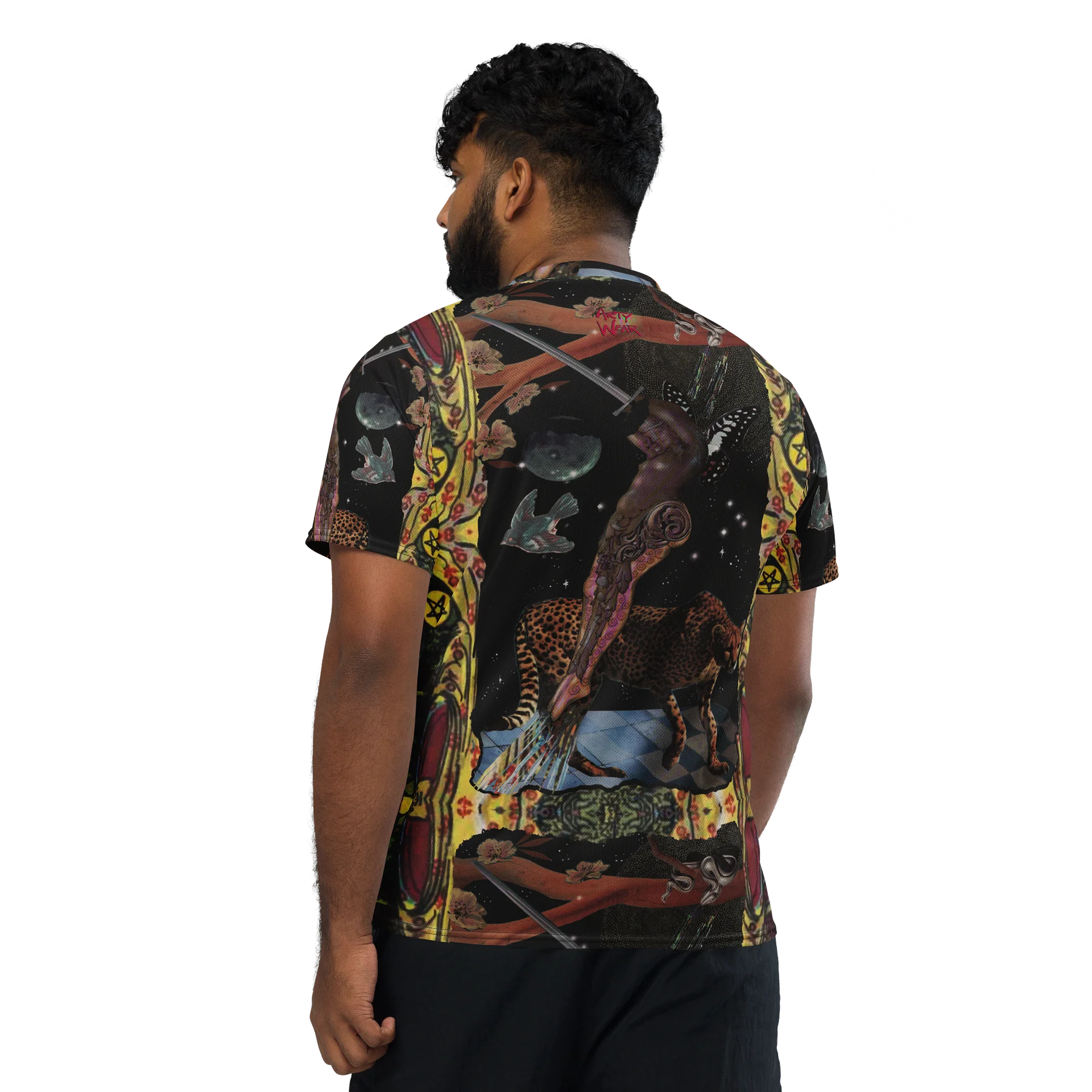 Maximalist Unisex Sports Jersey 'Princess of Swords' product image (4)