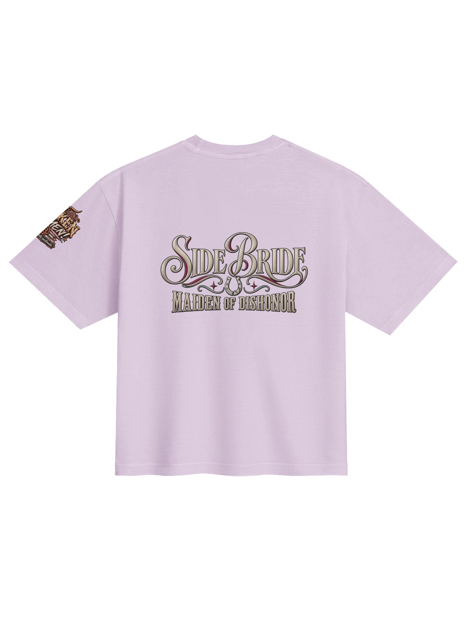 Funny Bachelorette Party Shirt — Side Bride, Maiden of Dishonor Tee | Broken Women!™ product image (3)