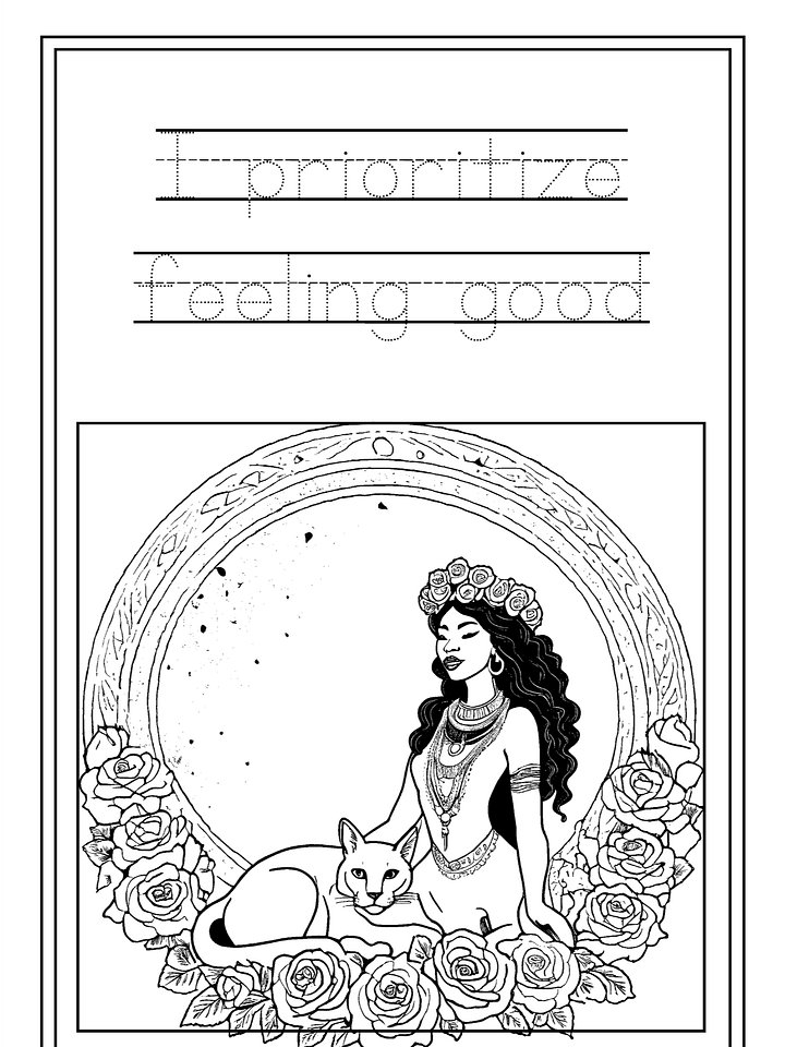 Im That Witch Alchemy Affirmations Coloring Book product image (2)