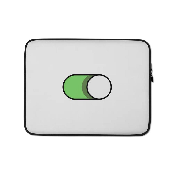 Switch On: Laptop Sleeve product image (1)