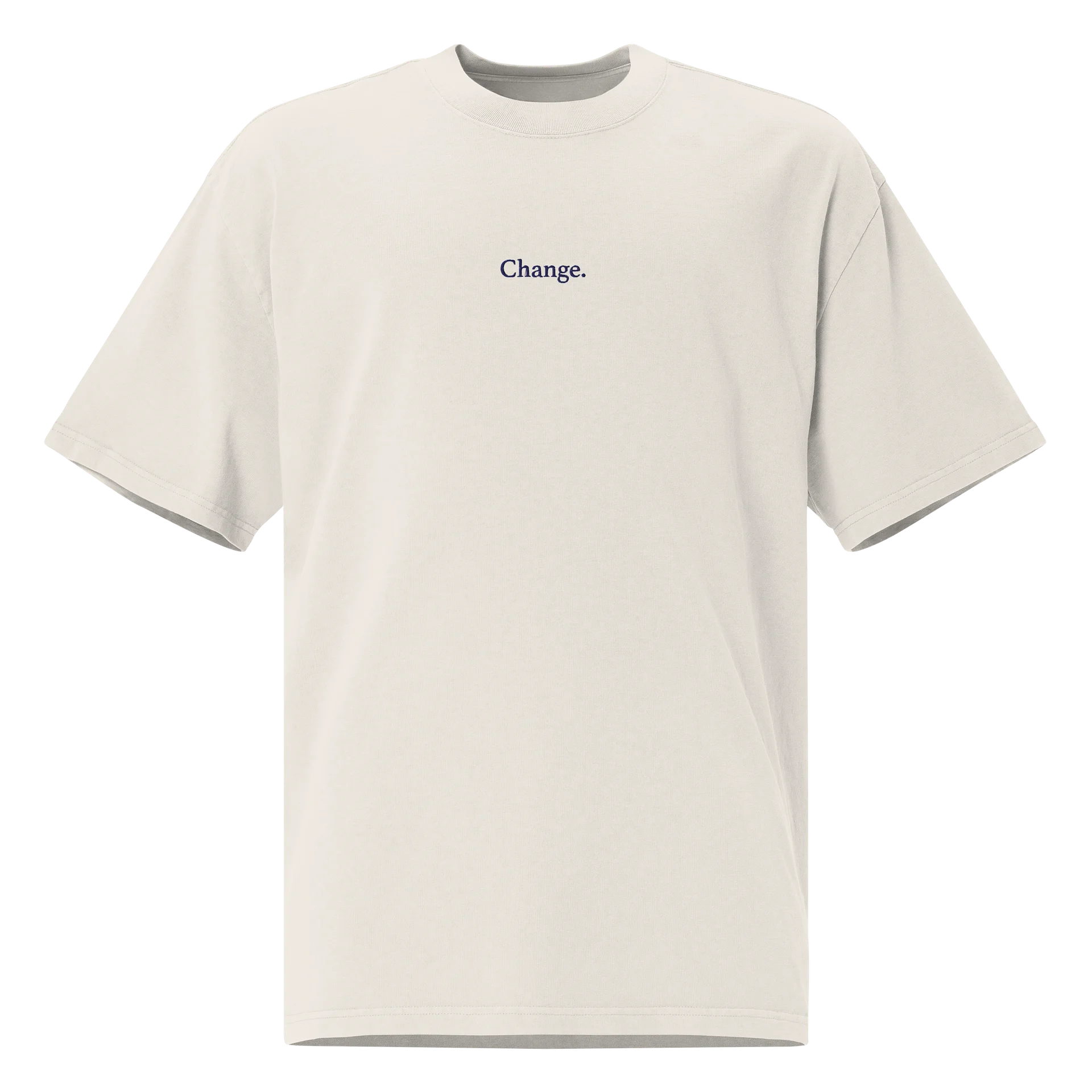 Change. Embroidered Minimal Tee product image (1)