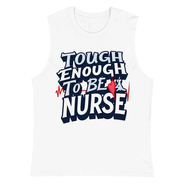Heartfelt Nurse Muscle Tank product image (2)