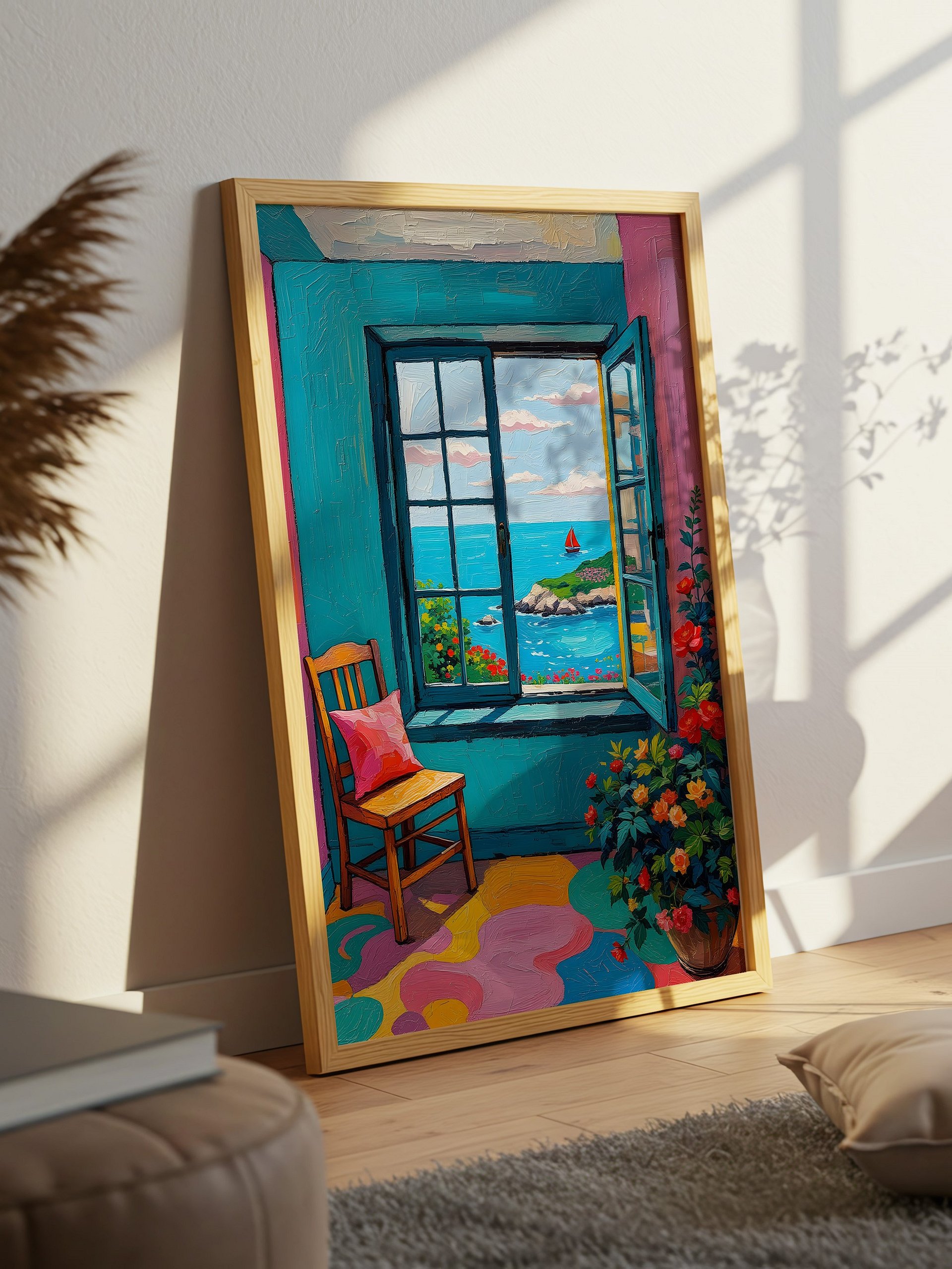 Henri Matisse Open Window Style Wall Art Poster product image (5)