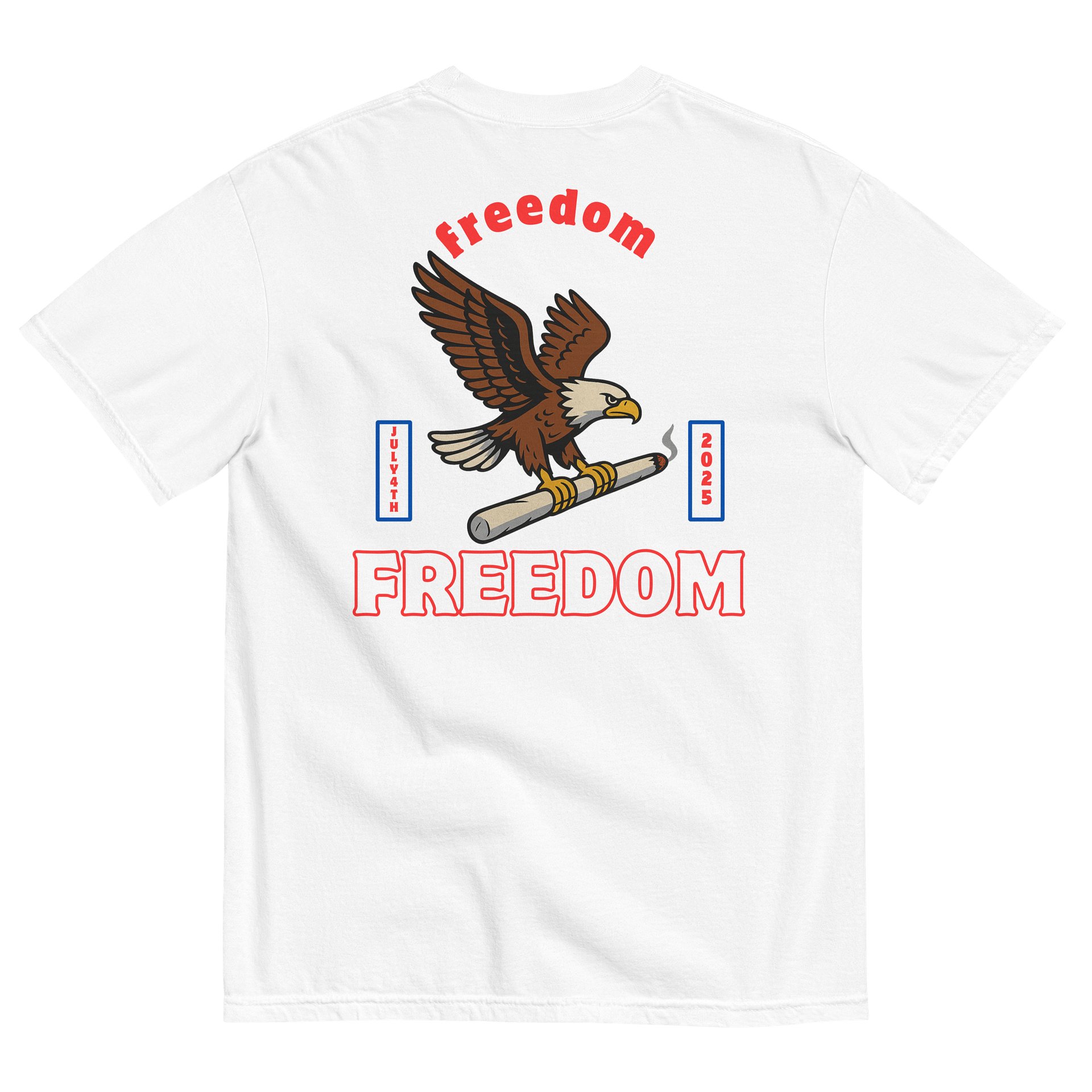 7/4 FREEDOM tee product image (1)