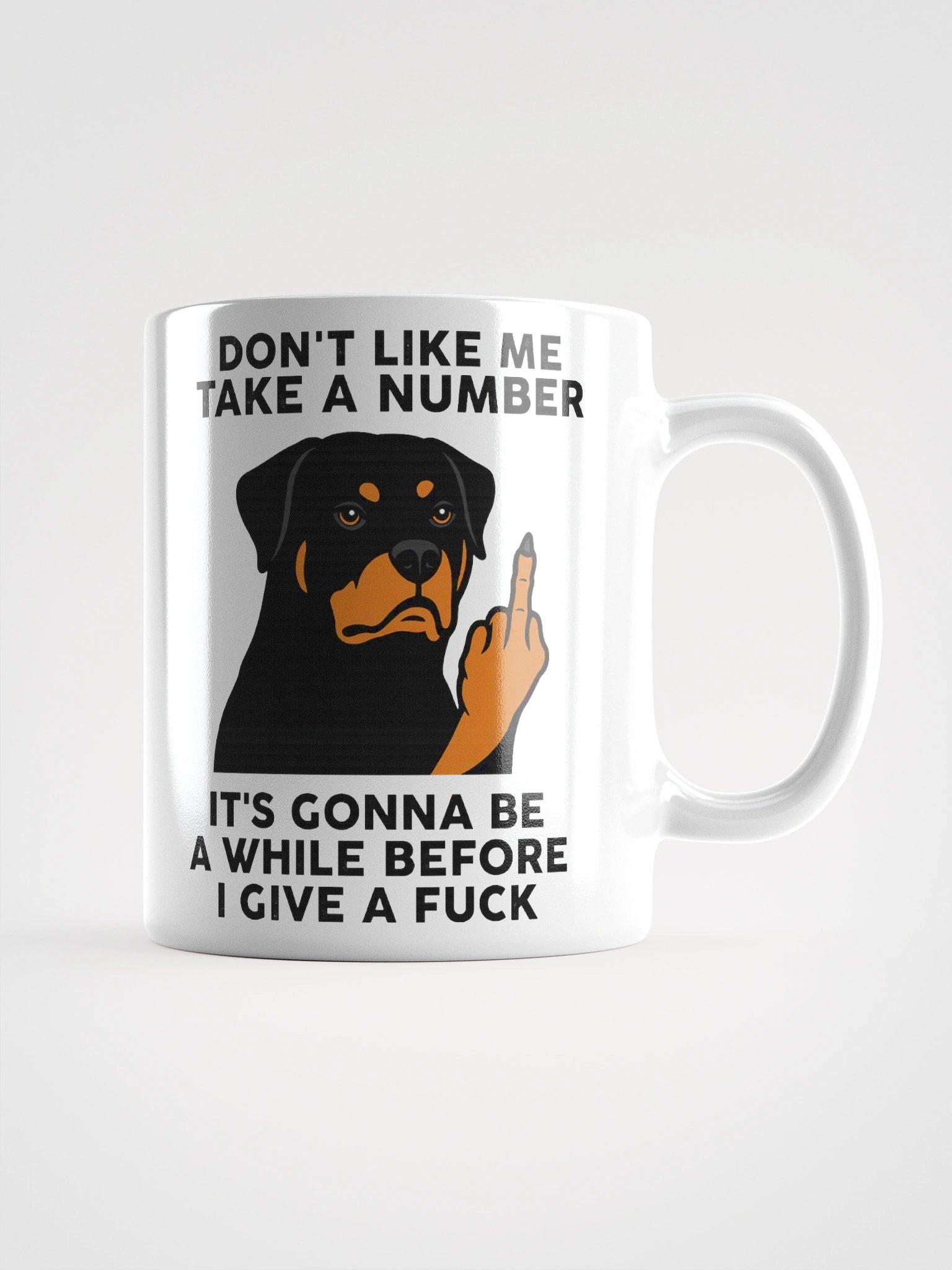 Rebellious Rottweiler Mug product image (1)