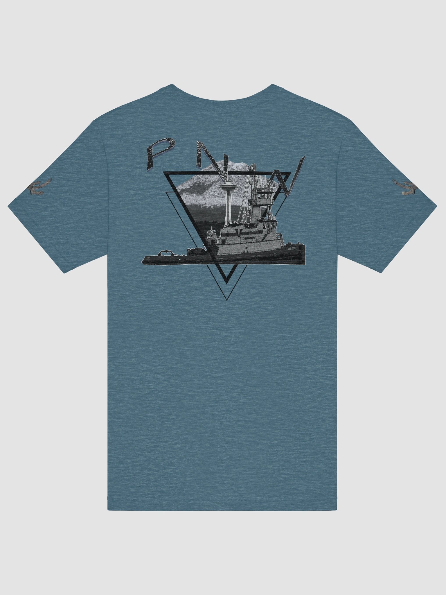 PNW T - Mt. Rainer & Tug Hudson – Vigilant Marine Workwear | Twin Anchor Apparel Sternwatch Tee Line product image (6)