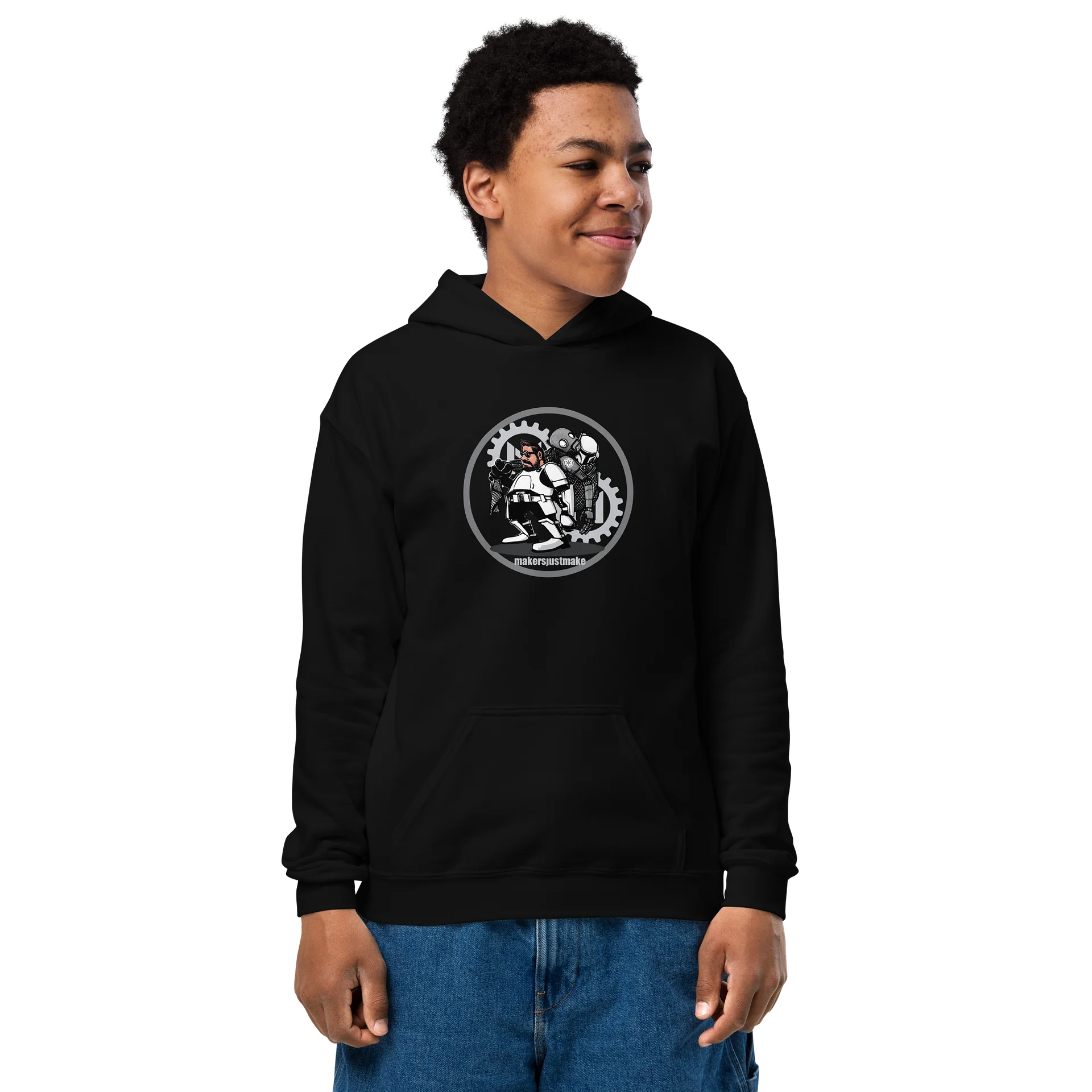 ISB Maker Youth Hoodie product image (1)