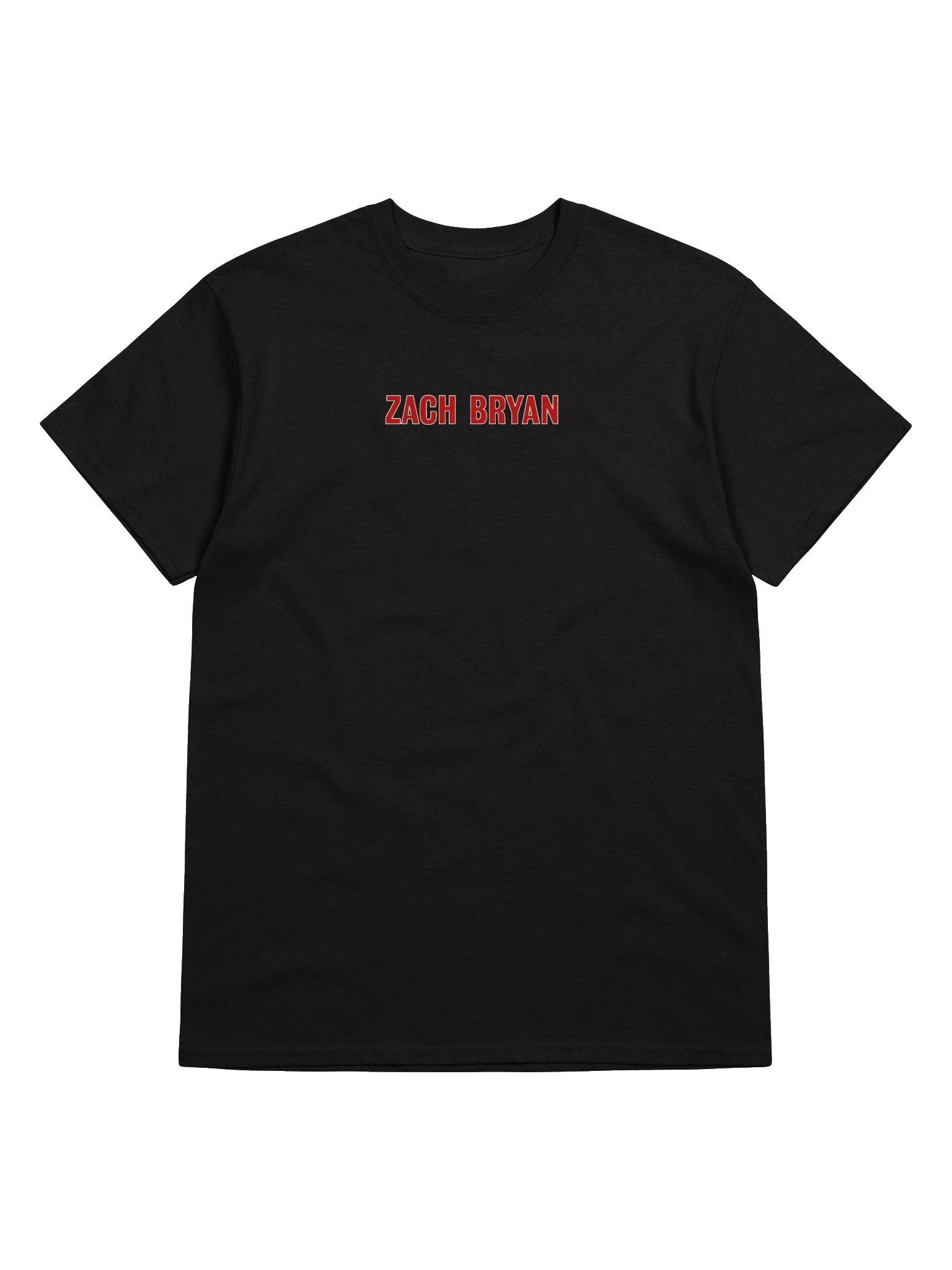 Zach Bryan With Heaven on Top Black Tour Tshirt product image (1)