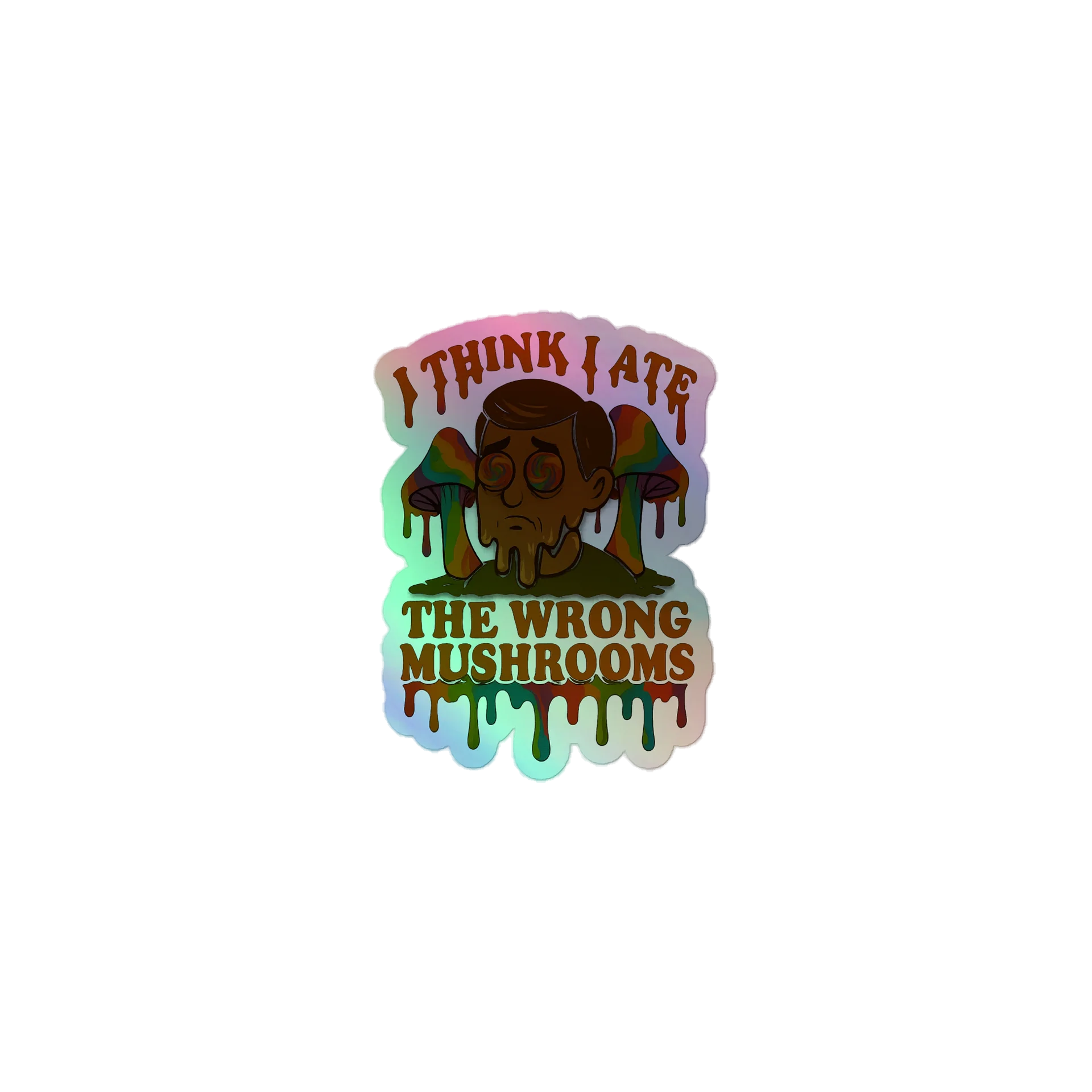 Psychedelic Mushroom Meltdown Sticker Sheet product image (1)
