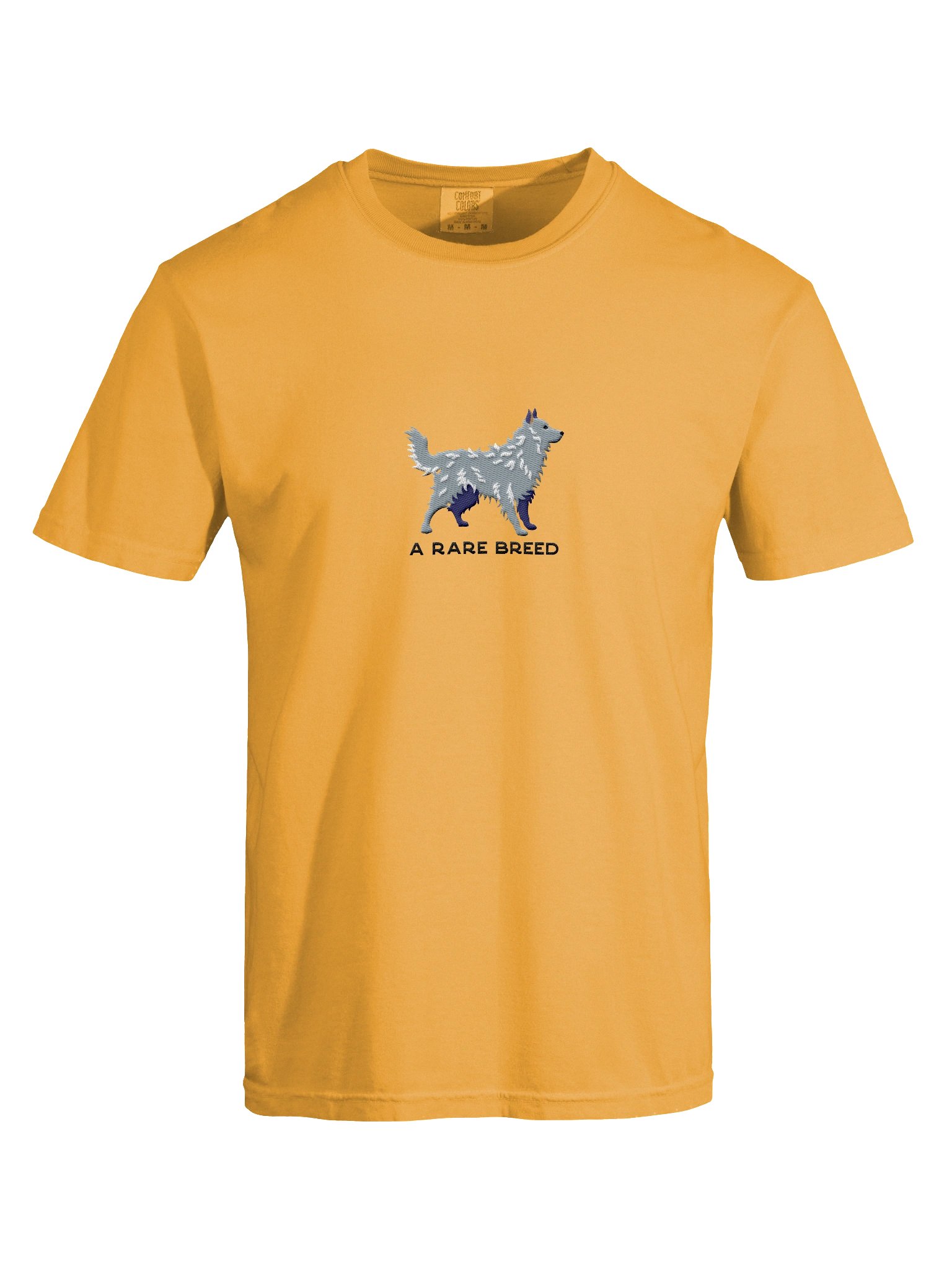 A Rare Breed T-Shirt(Embroidered) of a Hungarian Mudi(Gray) product image (10)