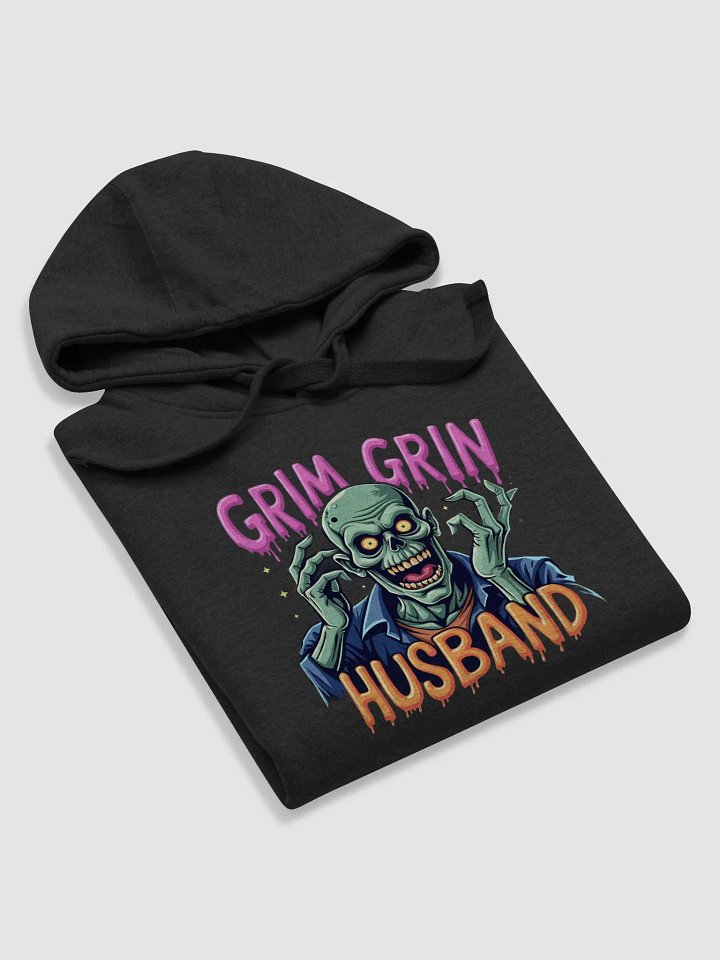 Grim Grin Husband Hoodie product image (2)