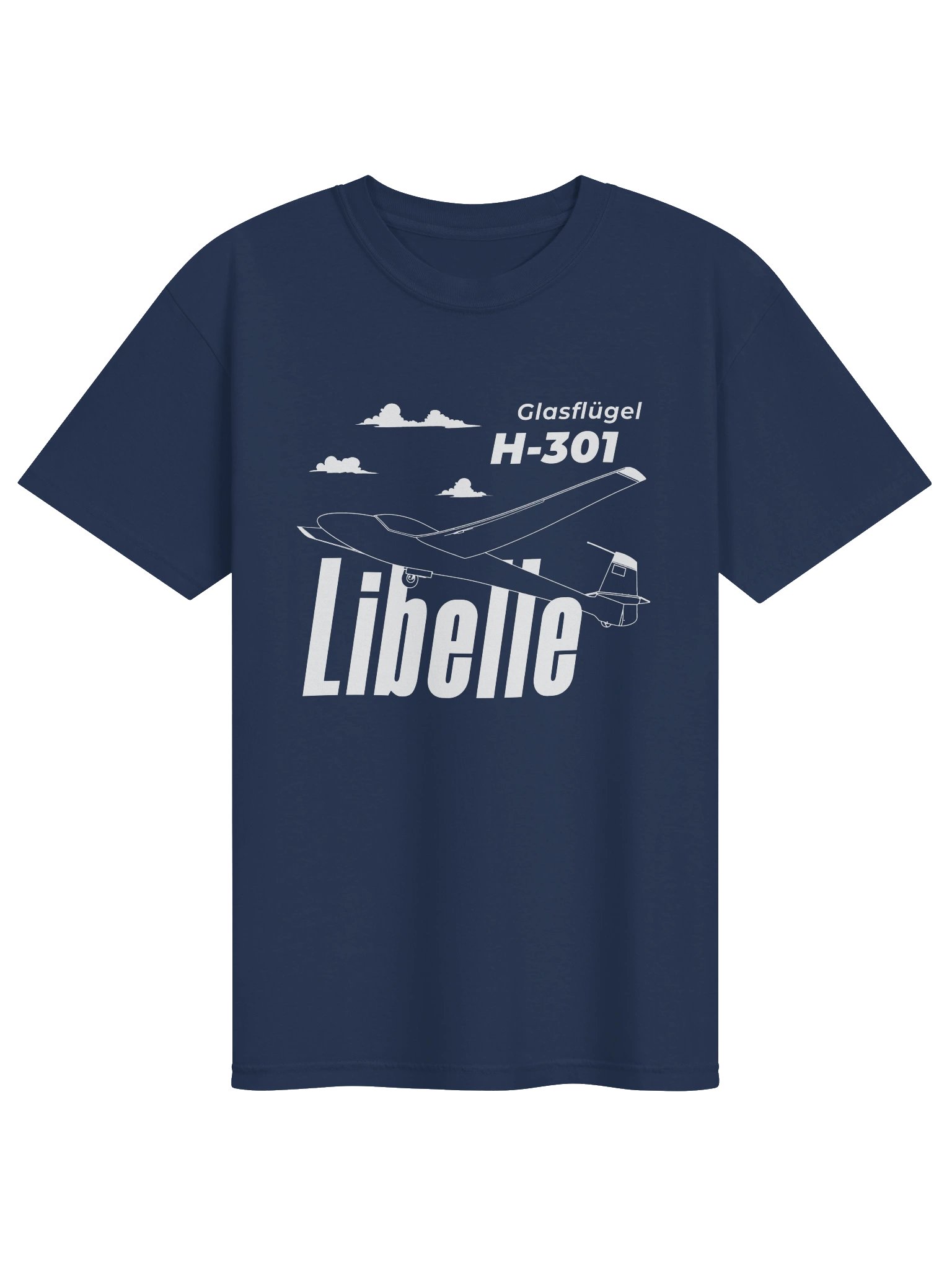 Glasflügel H-301 Libelle Sailplane T-Shirt product image (145)