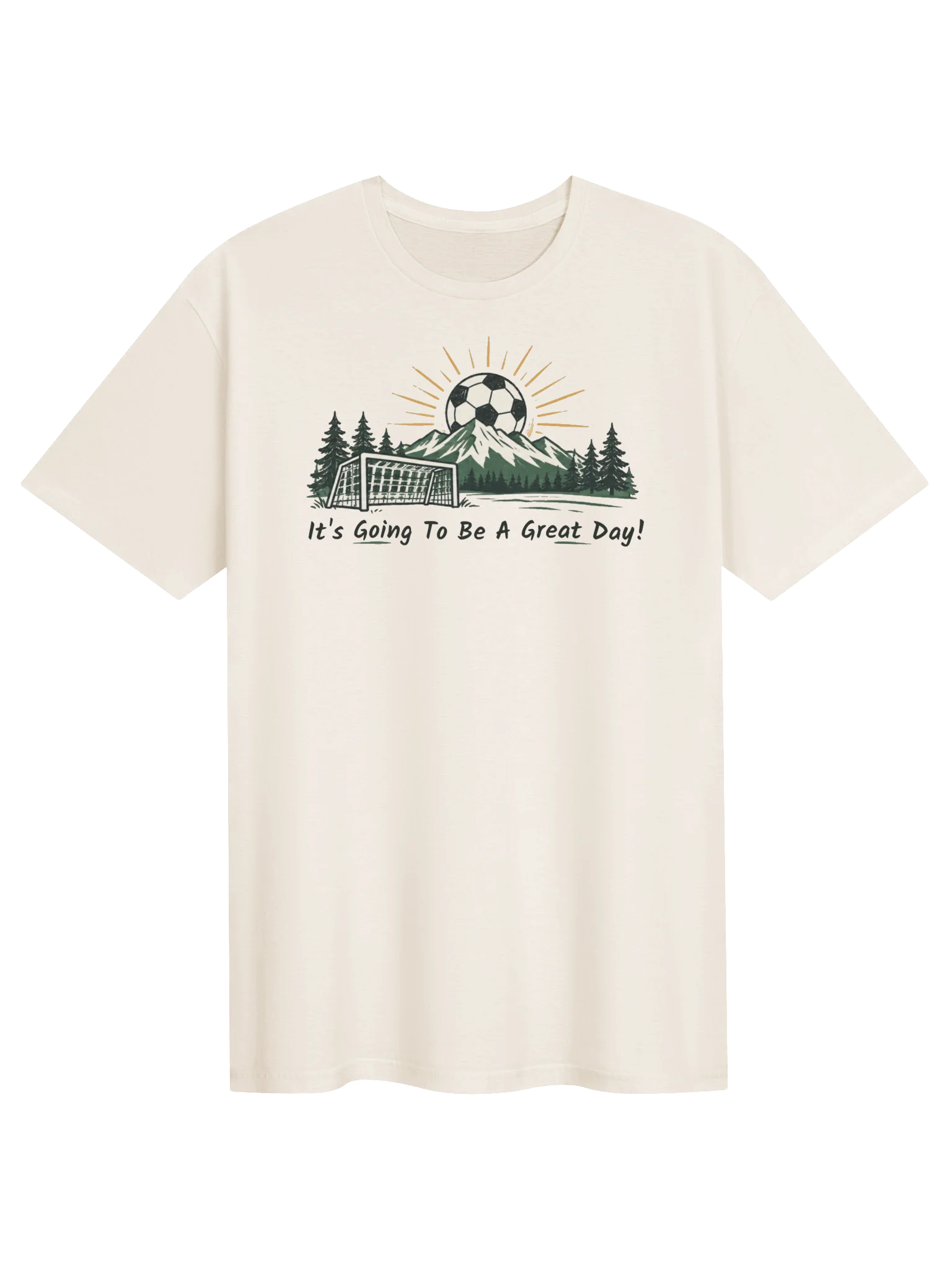 It Is Going To Be A Great Day Sunrise Soccer Tee product image (61)