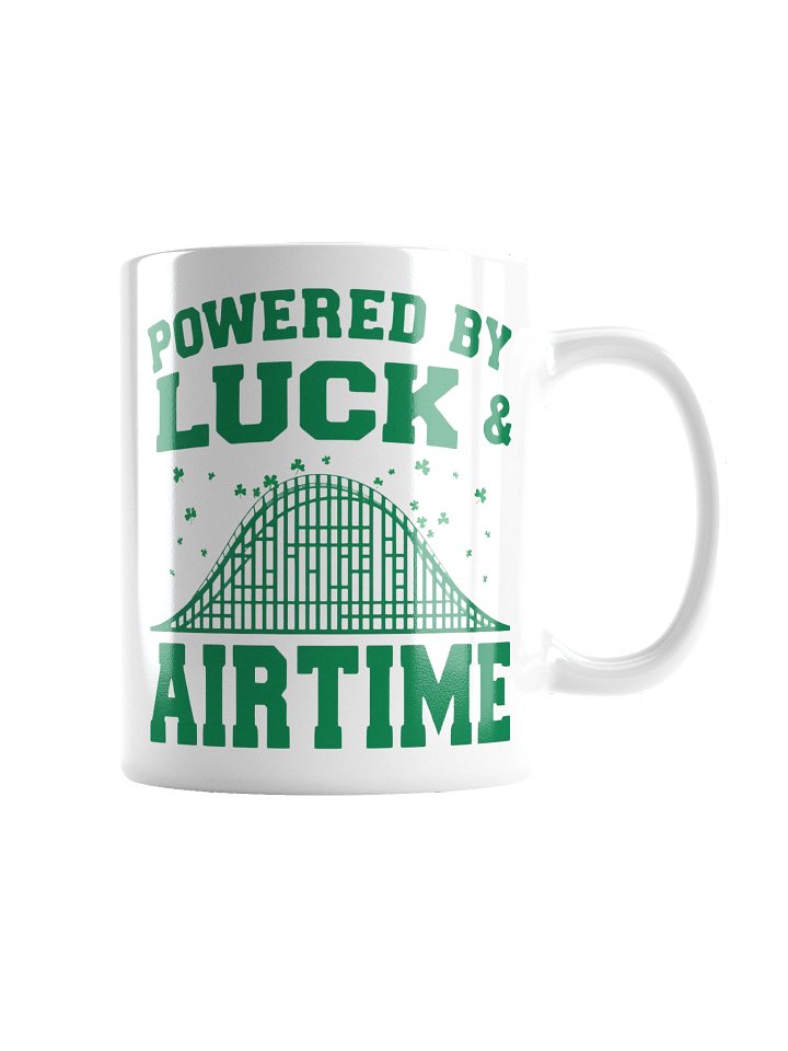 Powered by Luck & Airtime St. Patrick’s Day Roller Coaster Mug product image (5)