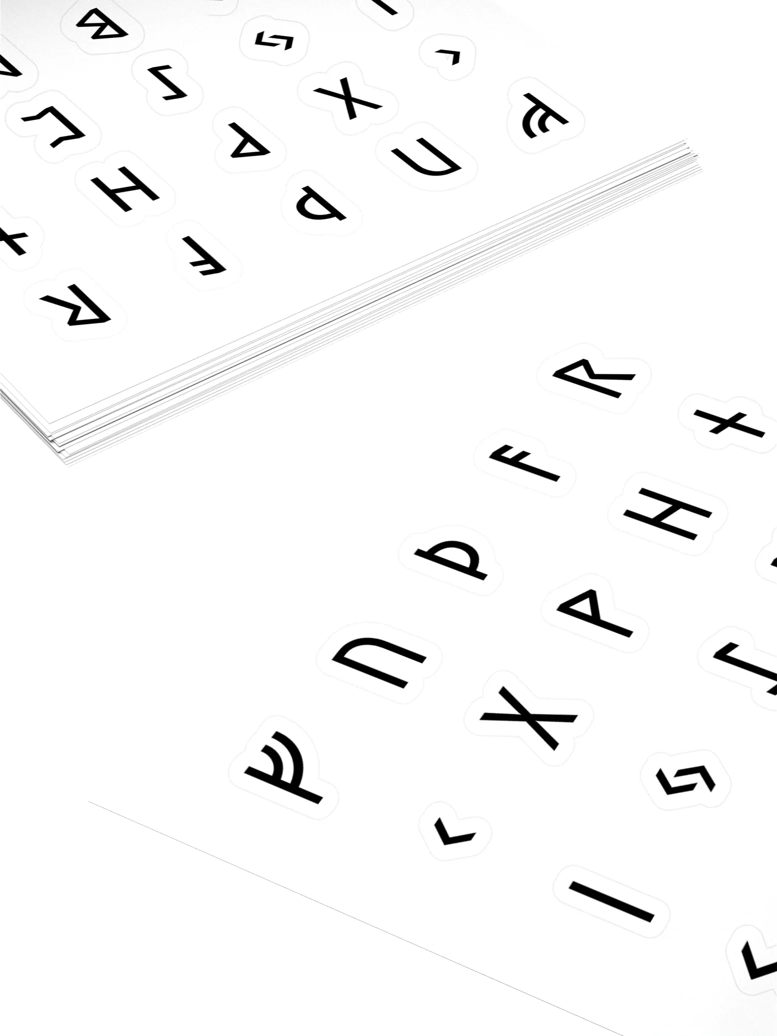 Stickers Runes Futhark — Elder Futhark - vue 4