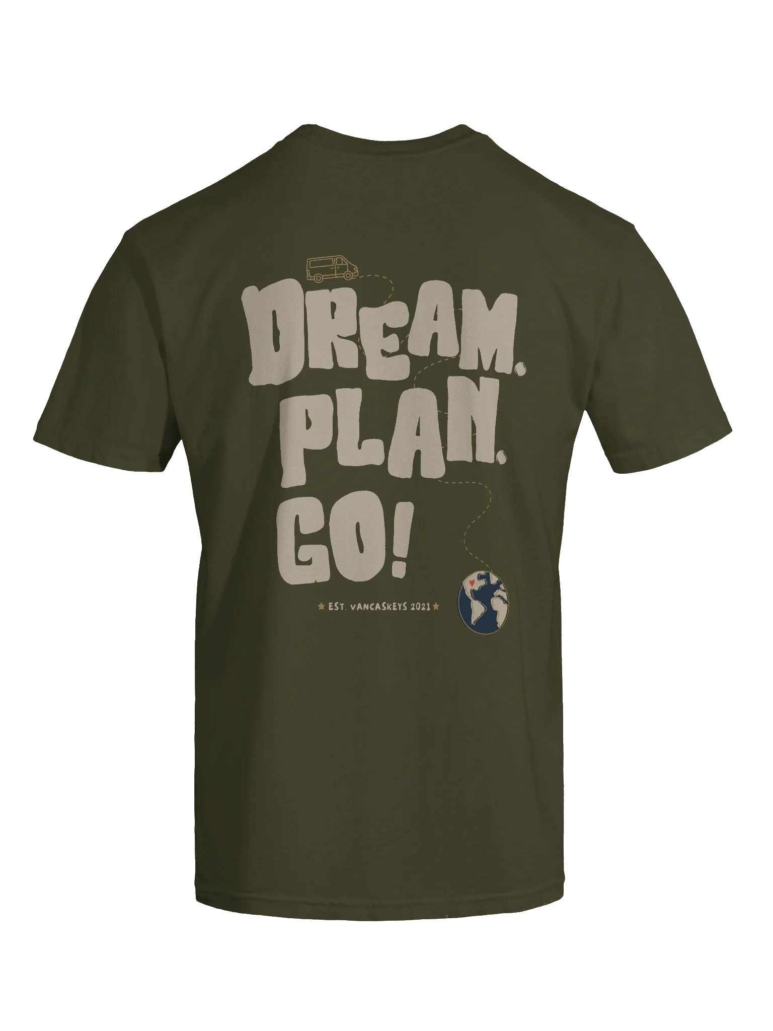 VANLIFE-ISH Comfort Cotton Tee (Color Summer)