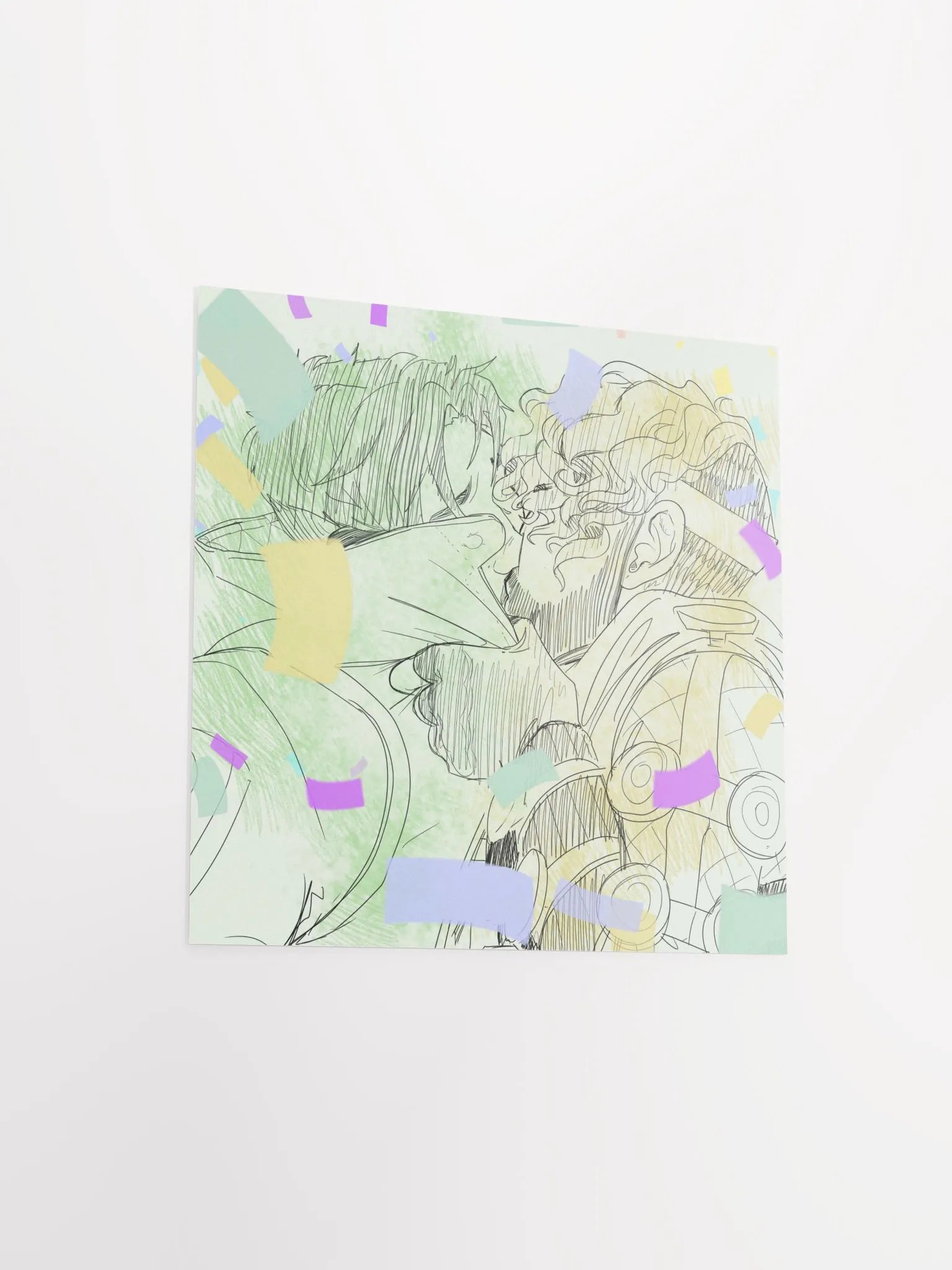 Print: Celebration (Cryptage, Holohacker) product image (3)