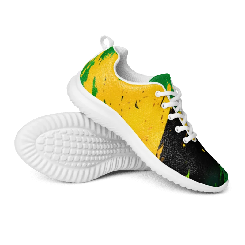 Vintage Jamaica Sport Print - CaribbeanApples | Women's Athletic Shoes product image (8)