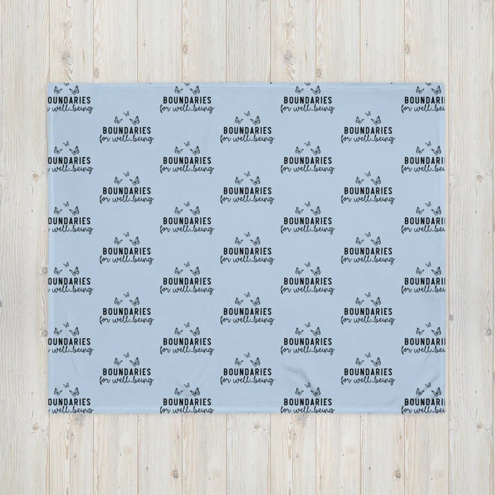 Boundaries For Well-Being Blanket product image (5)