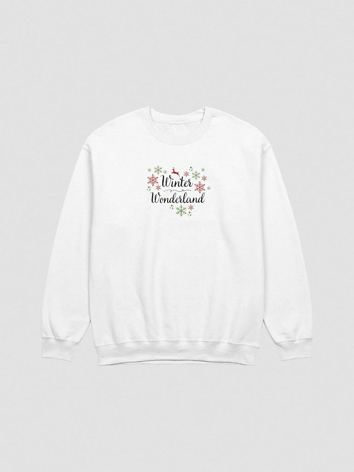 Festive Winter Wonderland Embroidery Crewneck product image (1)
