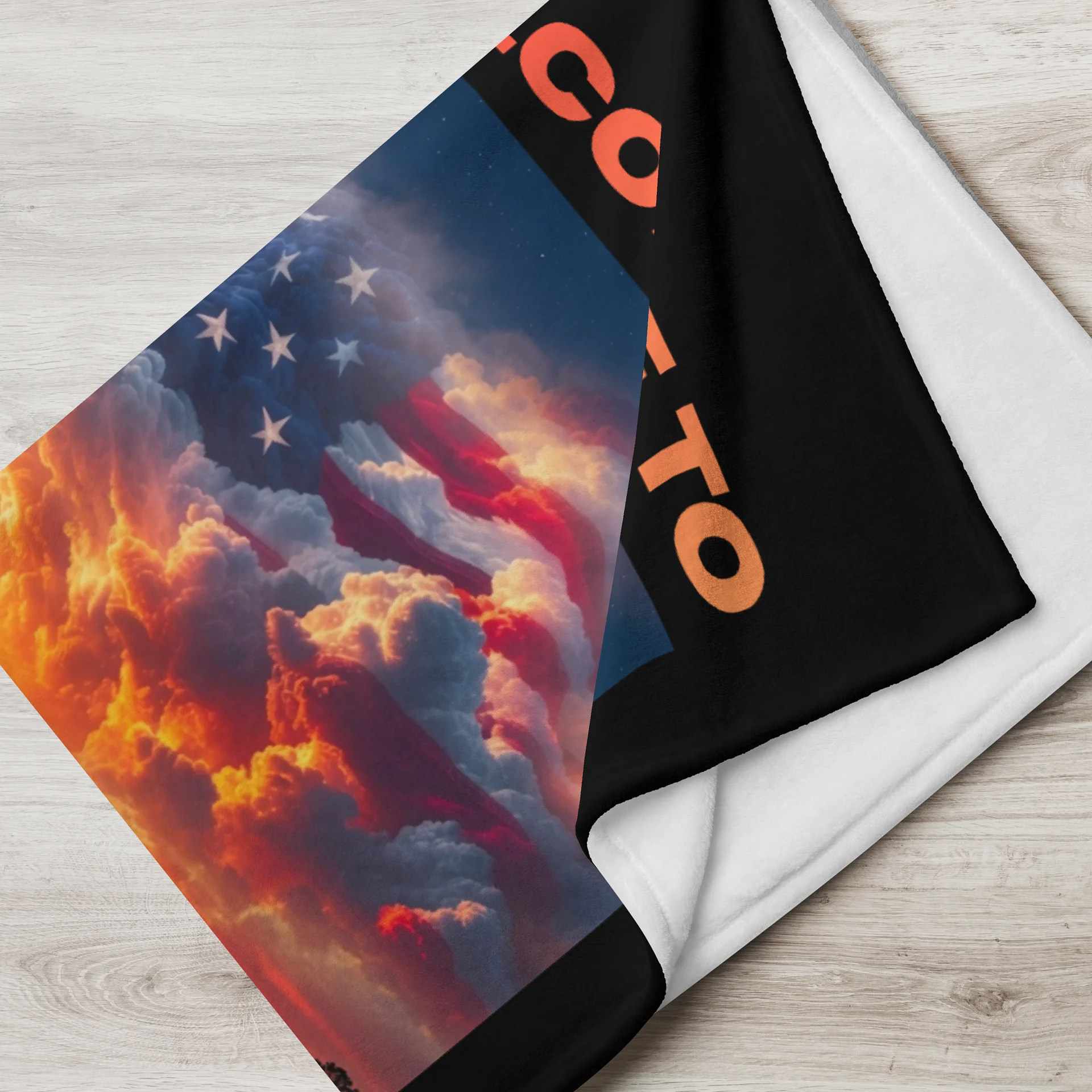 Welcome To Gadsden Eagle Cloud Throw Blanket product image (7)