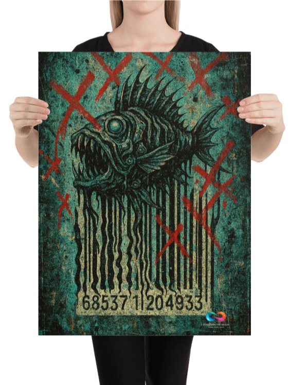 CINEMATIC ART POSTER – DYSTOPIAN FUTURE #001 product image (2)