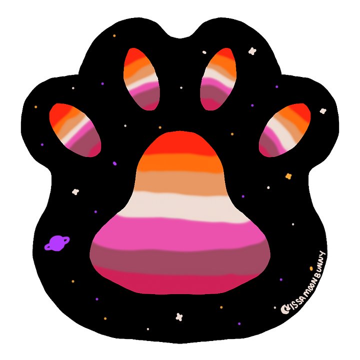 Lesbian Pride is Paw-some! product image (1)