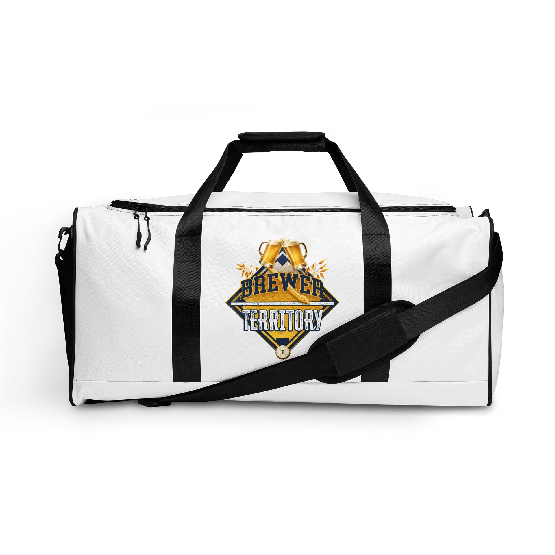 White Duffle Bag product image (1)
