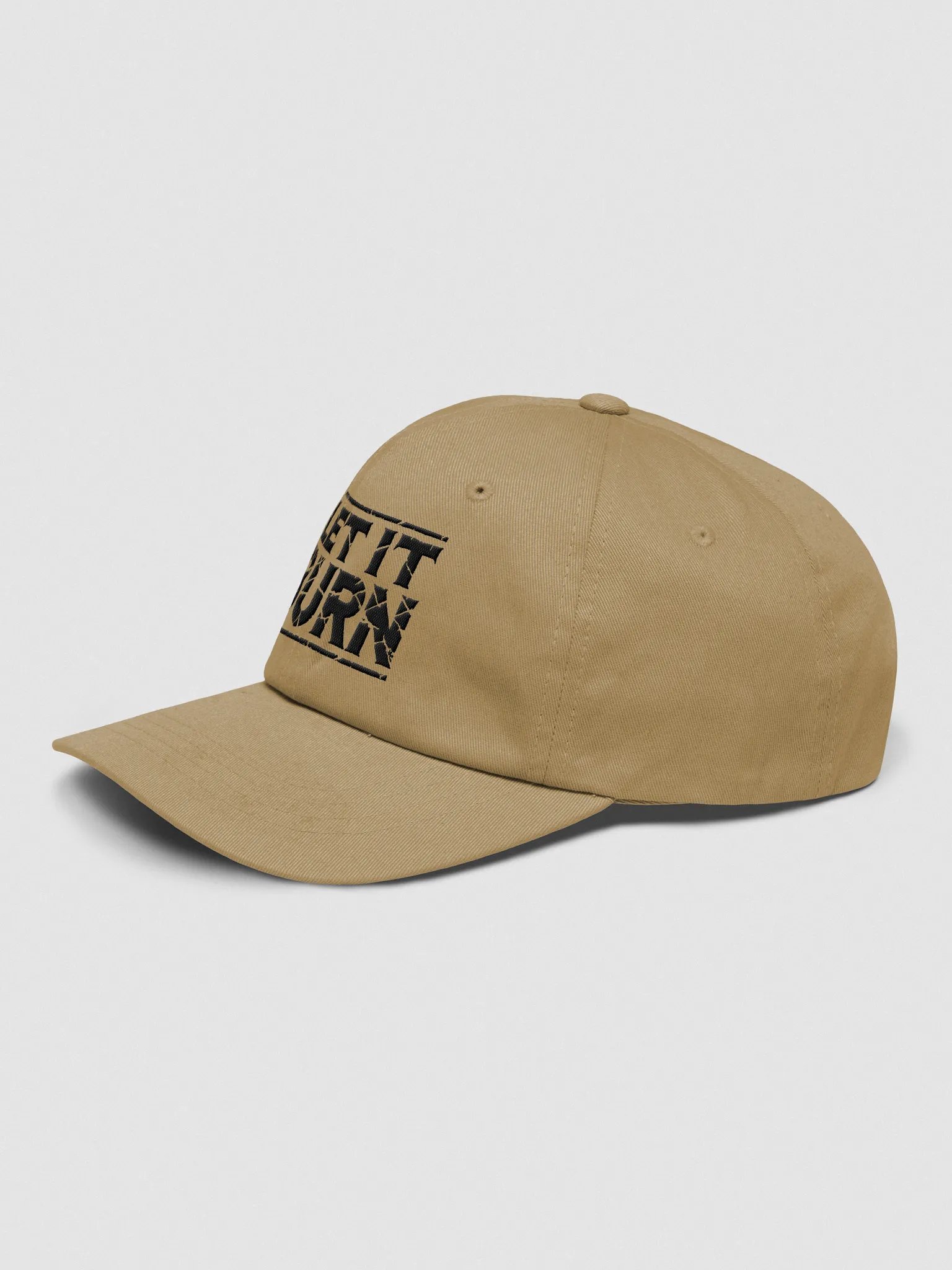 LET IT BURN Hat – Tactical Sand Edition product image (3)