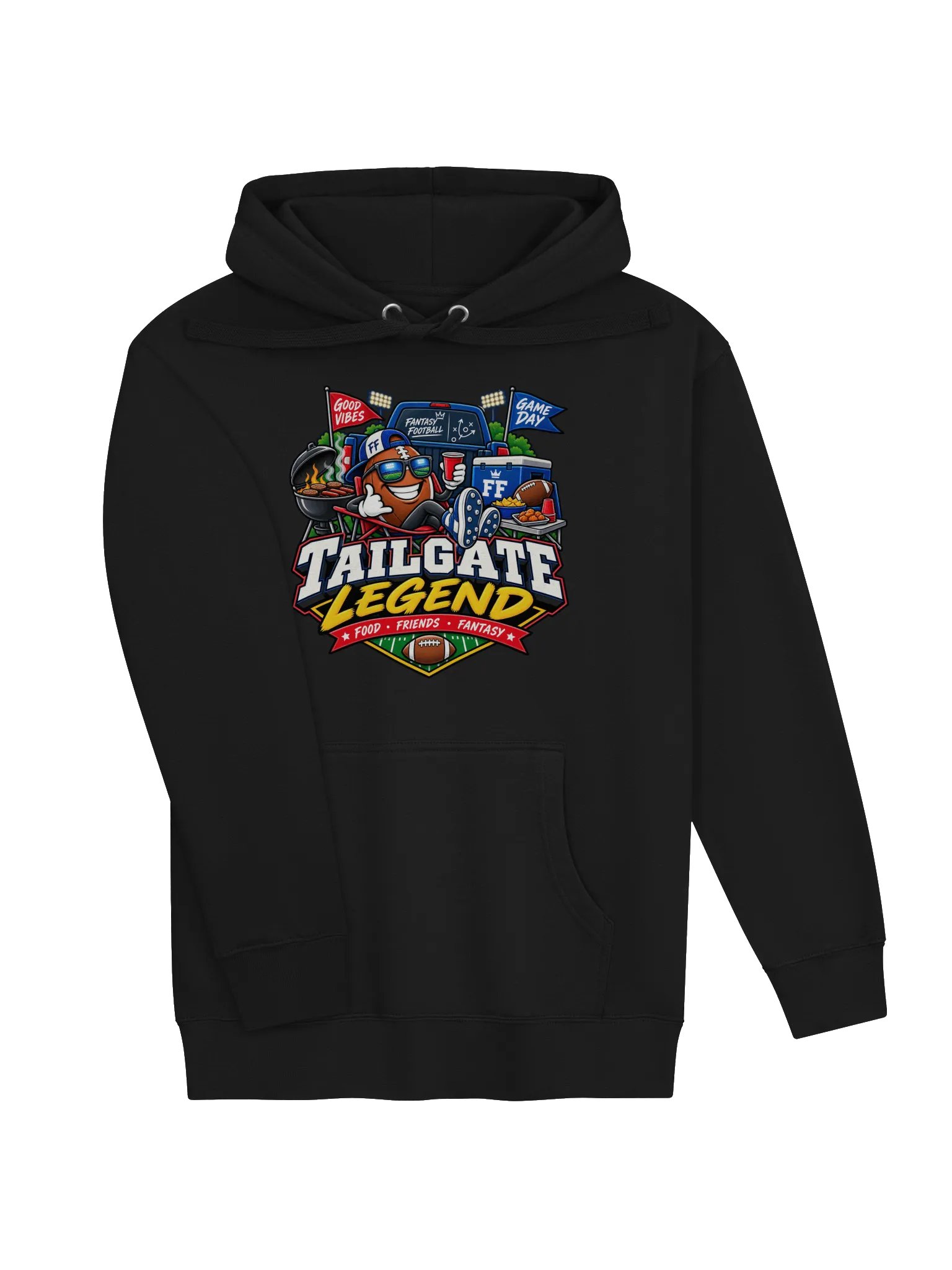 Tailgate Legend Cartoon Hoodie product image (6)