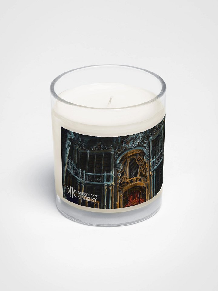 Aon's Library Candle Art Print product image (2)