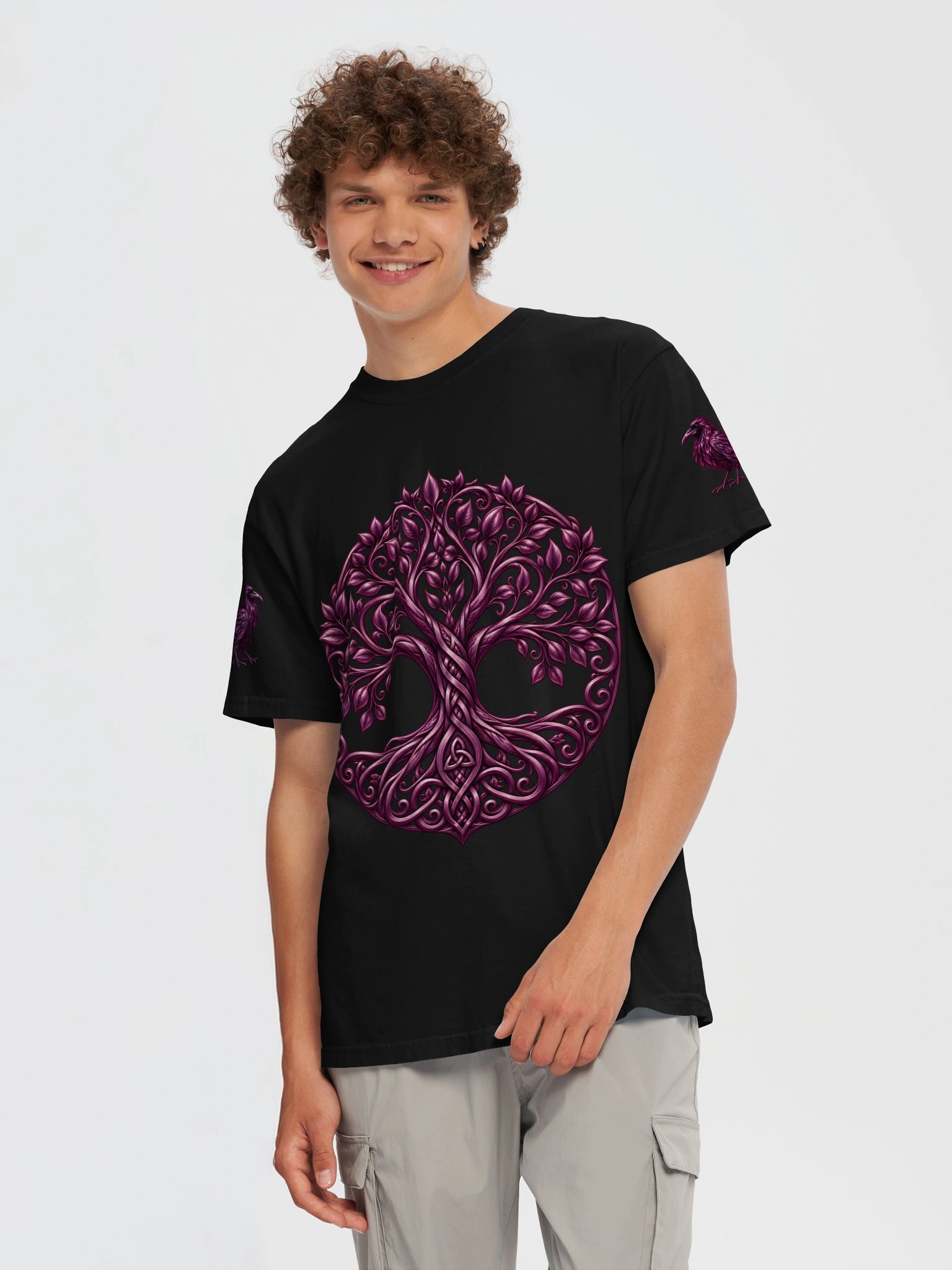 RST Publishing — Celtic Tree of Life Gothic T-Shirt product image (5)
