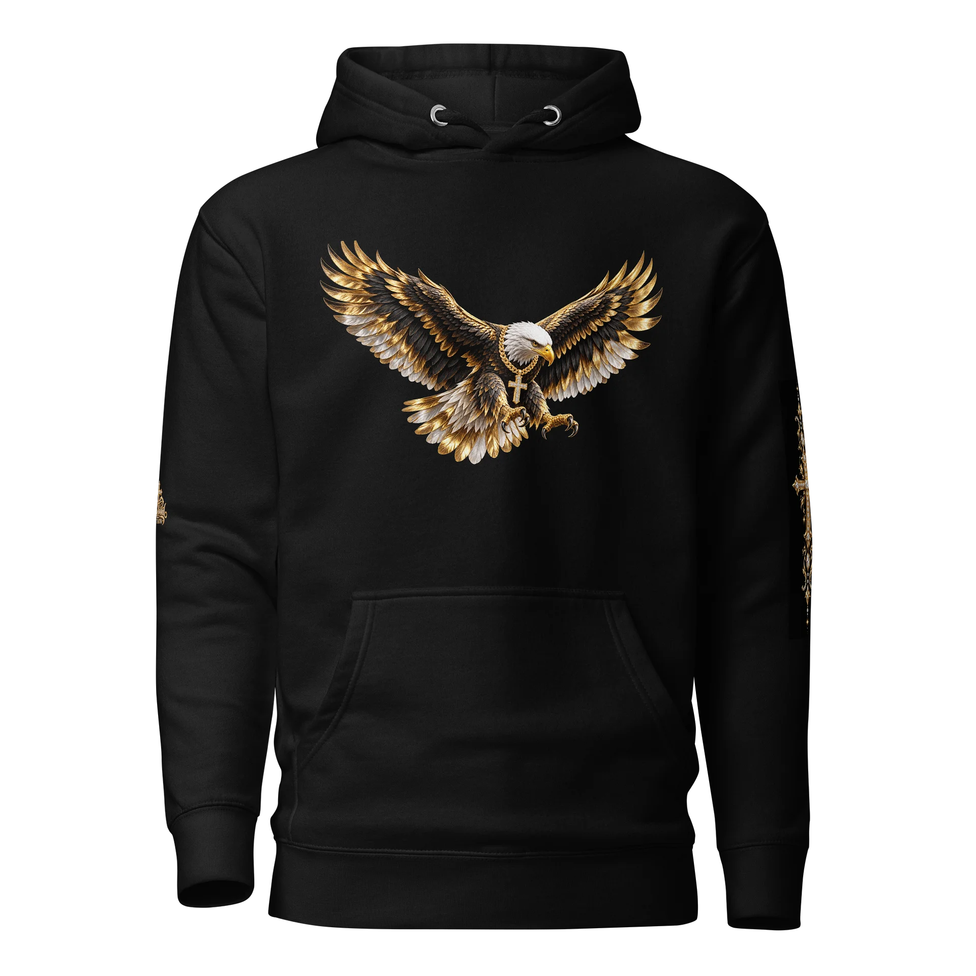 Faith Eagle Cross Hoodie product image (1)