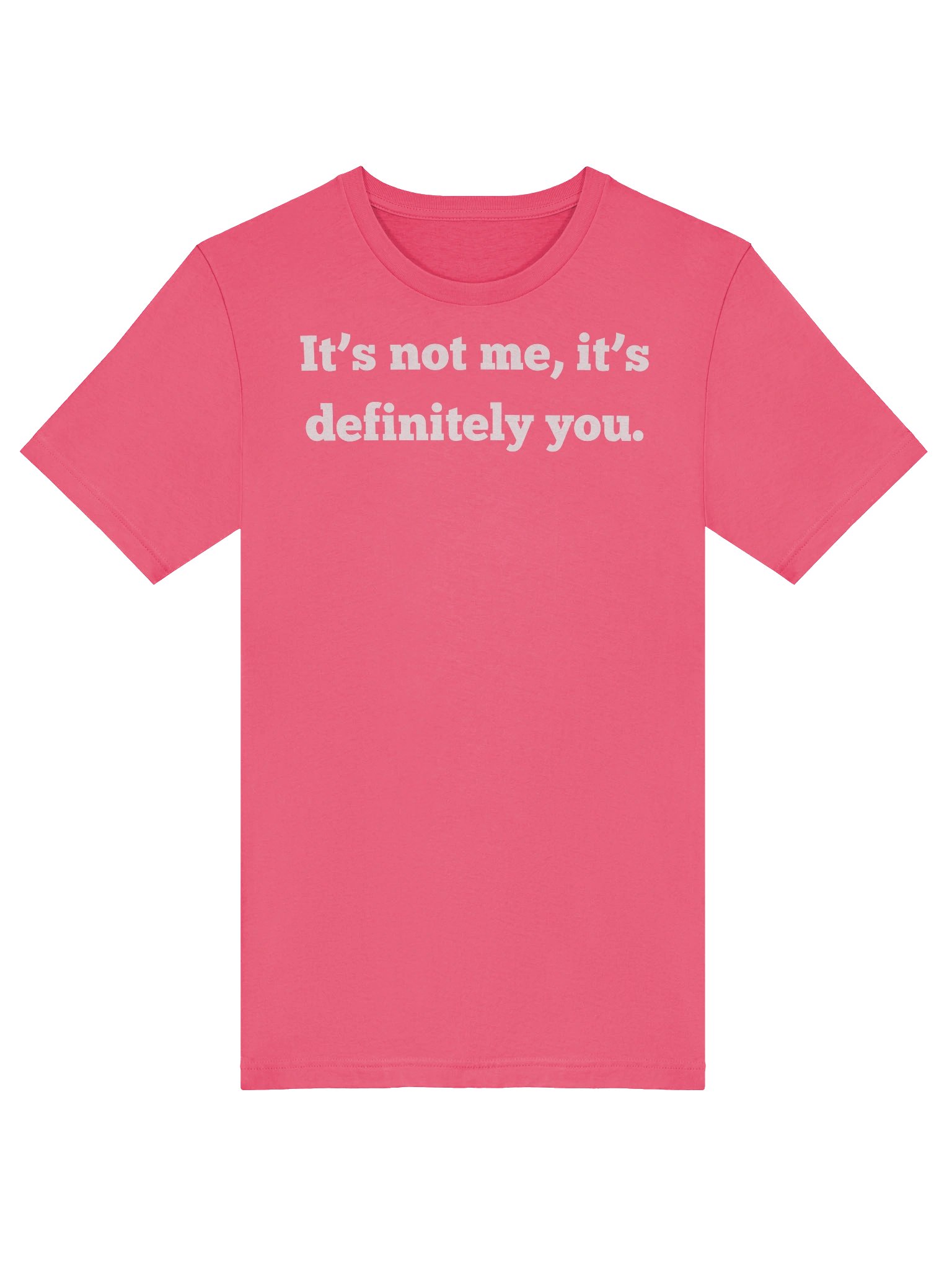 Its Not Me Its Definitely You Shirt, Funny Sarcastic Tshirt, Breakup Gift, Sarcasm Shirt, Unisex Bella Canvas 3001, Gift for Her Him product image (5)