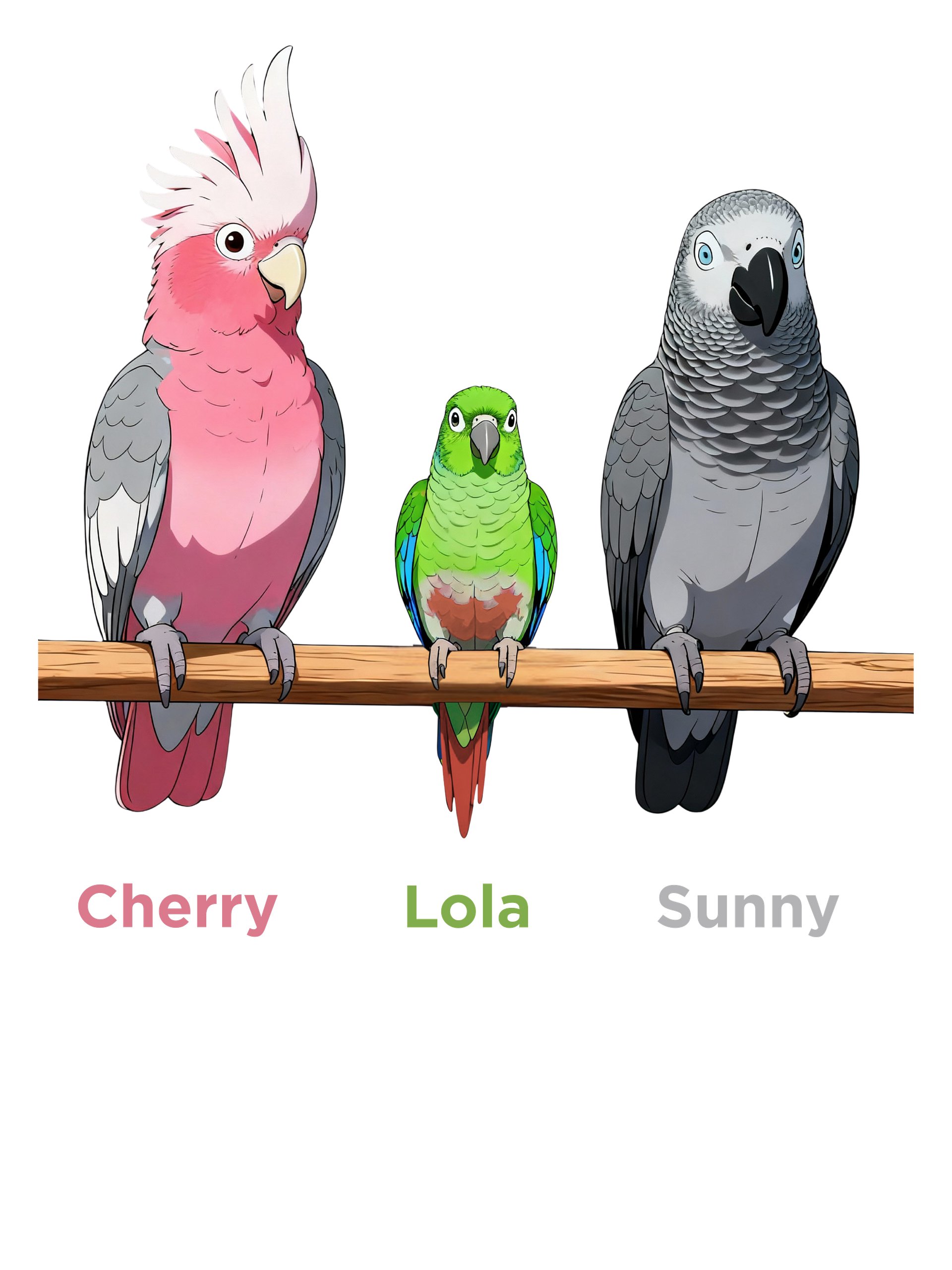 Cherry, Lola & Sunny Short Sleeve Tee product image (14)