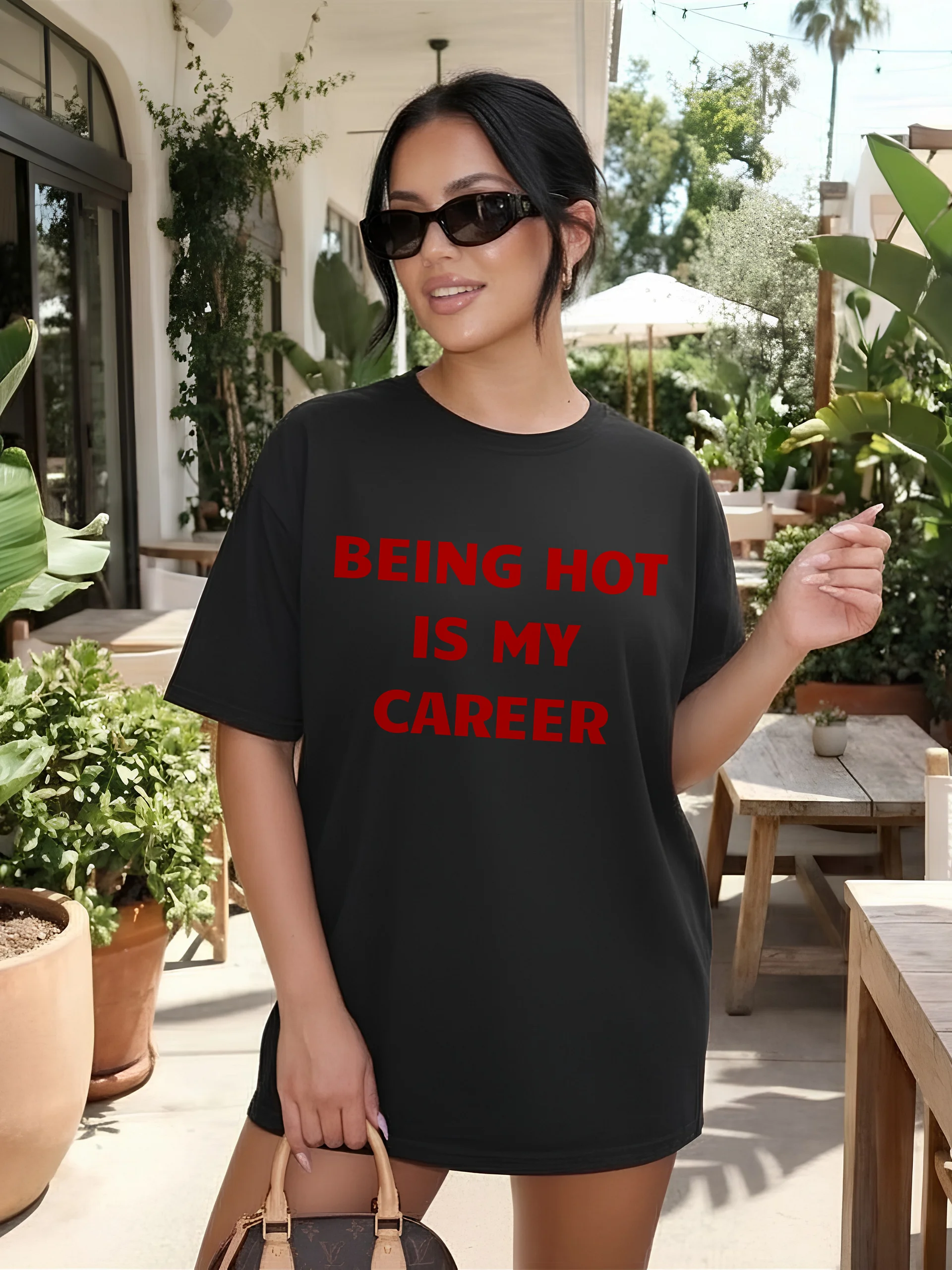 Being Hot Is My Career T-shirt product image (1)
