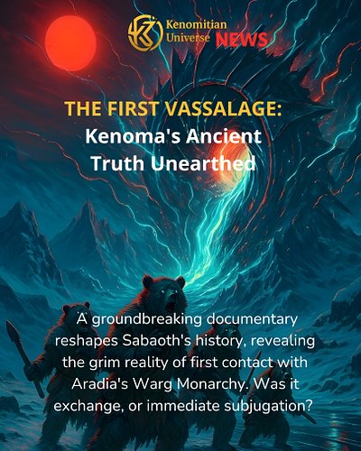 👹THE FIRST VASSALAGE

👉 👉 The film meticulously traces a Stone Age contact between proto-Sabaothian Theria and Aradia's Warg ...