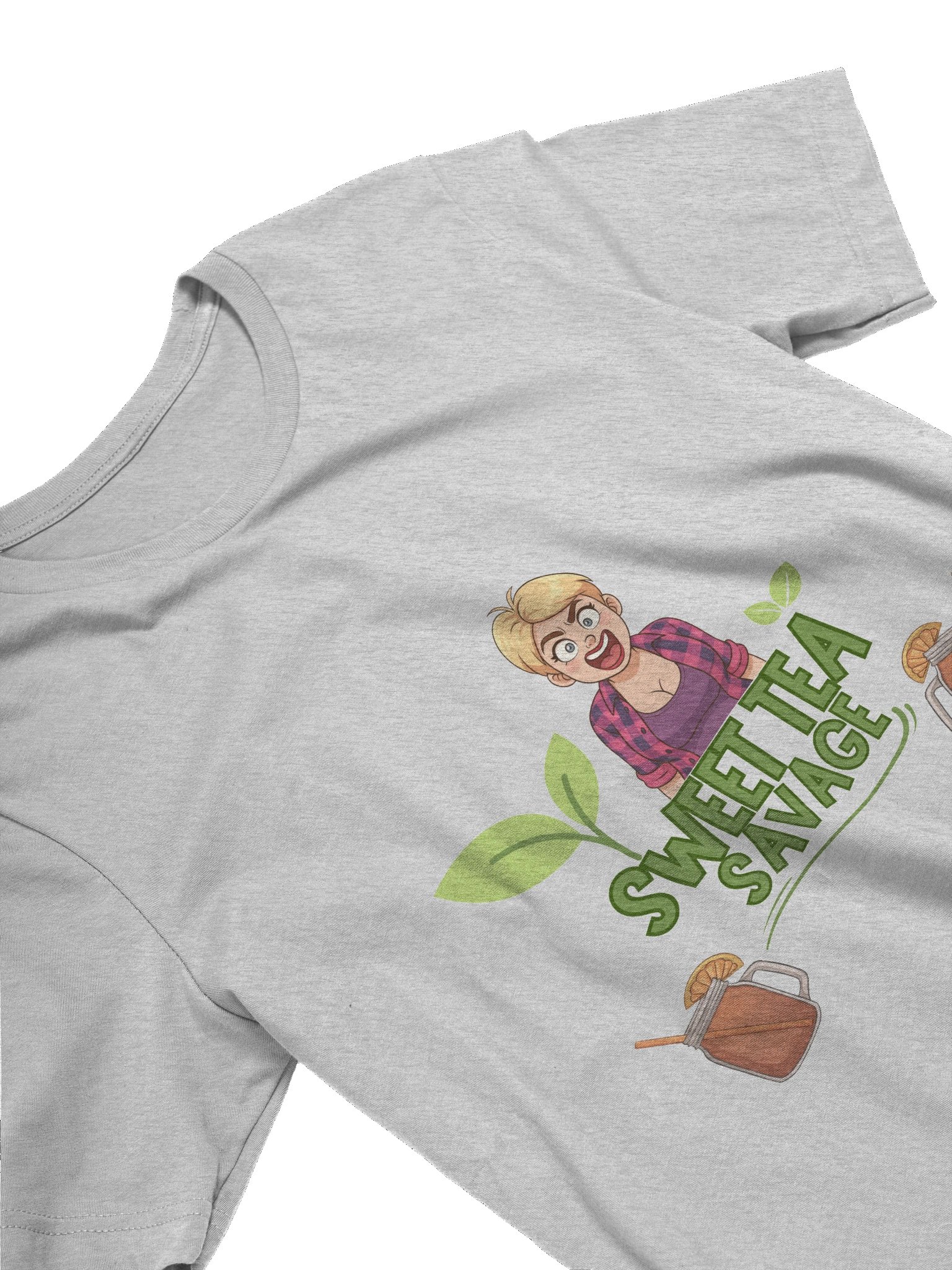 Sweet Tea Savage Tee for Women🍹💋 product image (3)