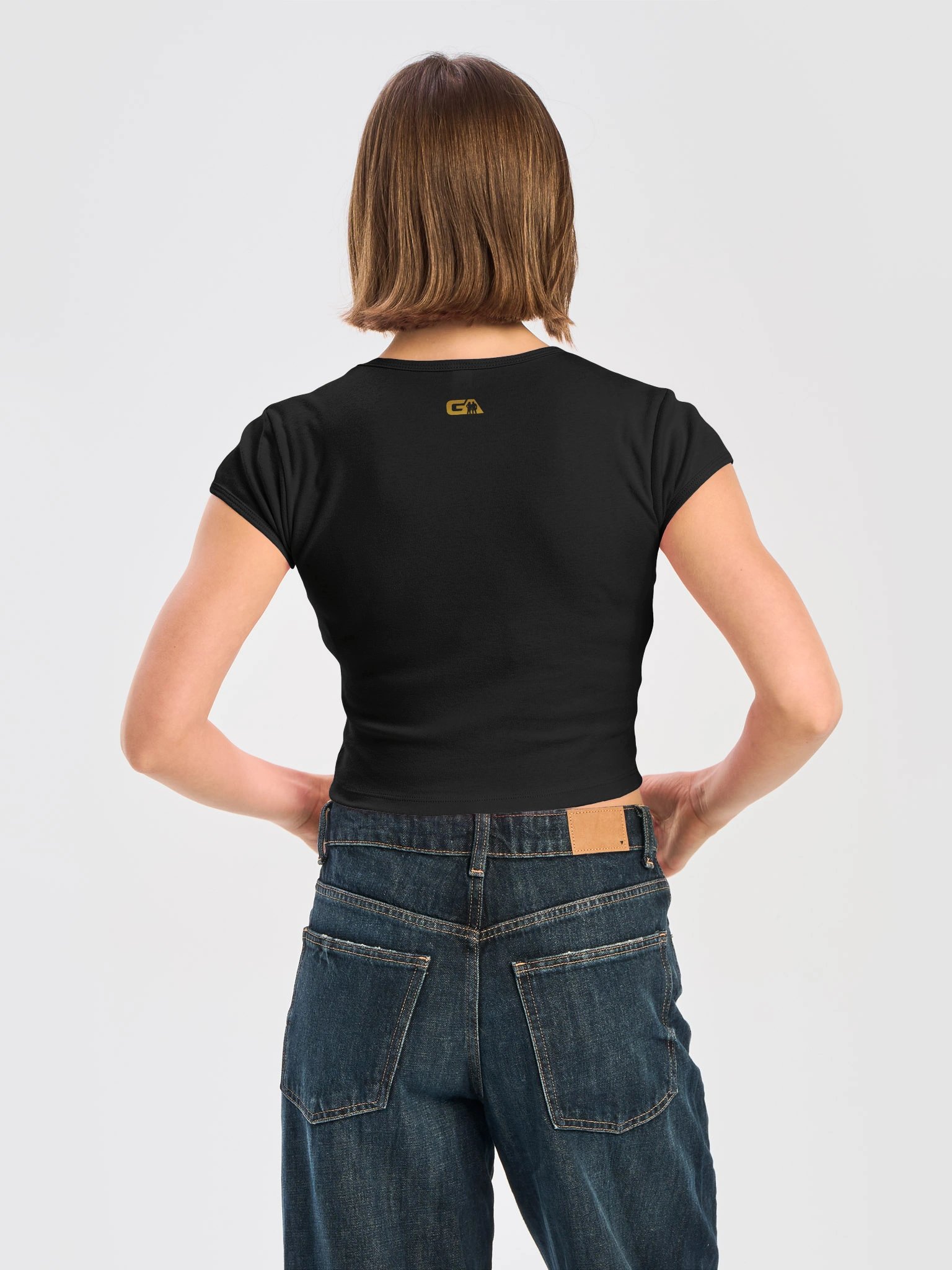 The Catch - Ribbed Baby Tee Crop Top product image (5)
