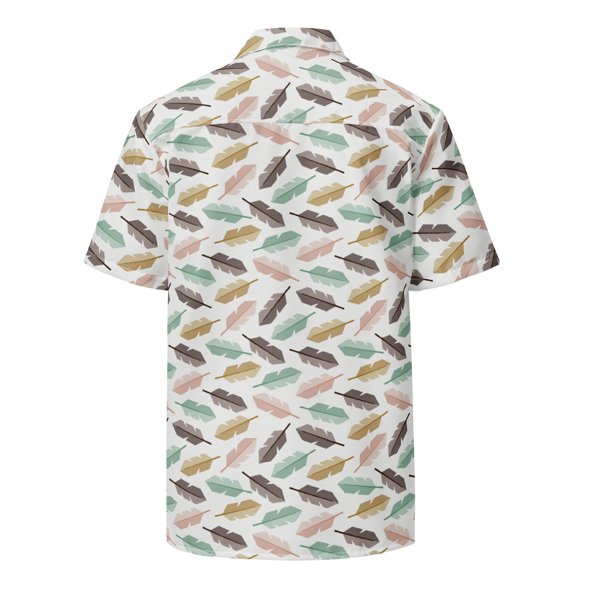 Mid-Century Modern Feathers Hawaiian Shirt product image (2)
