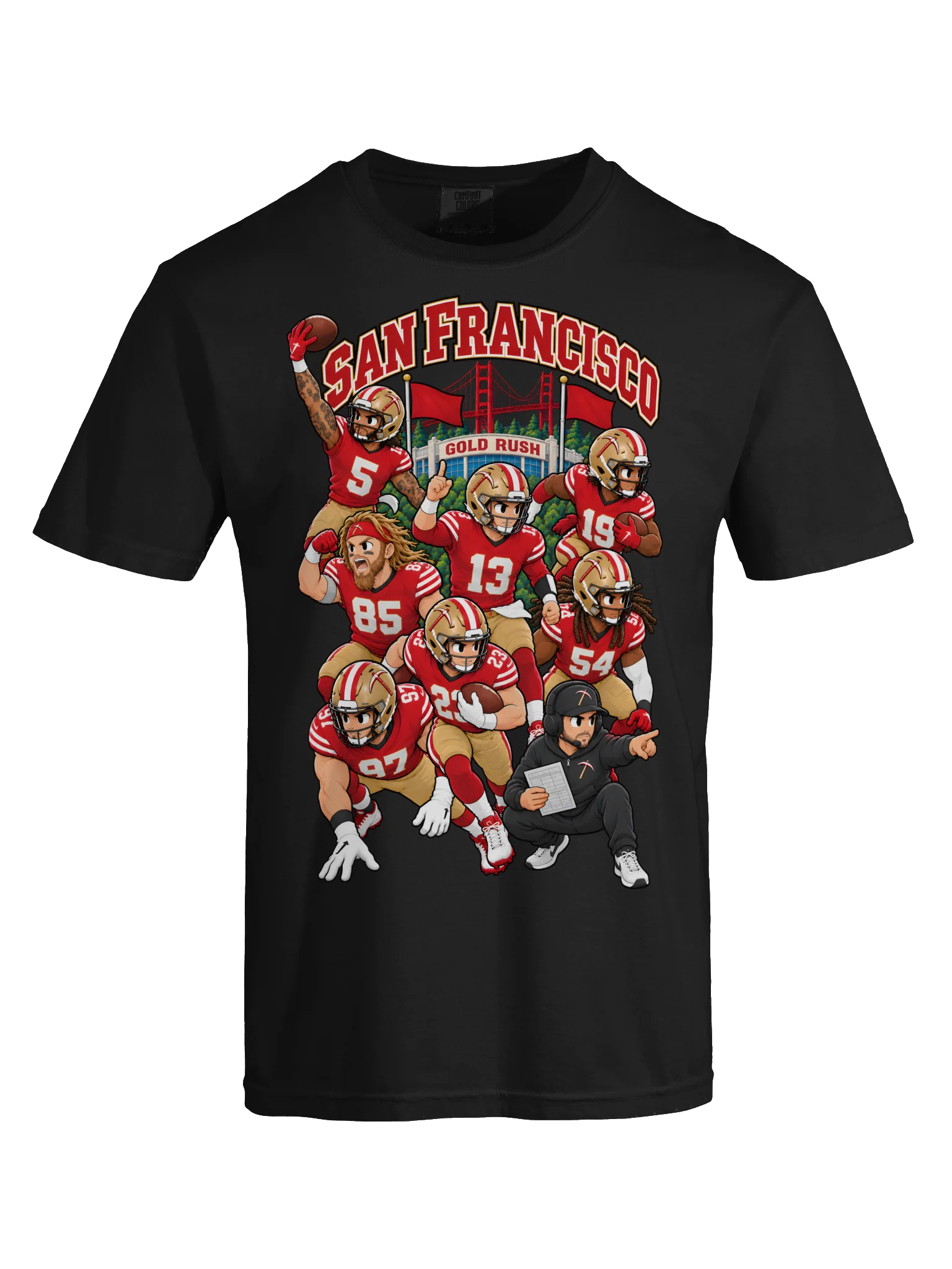 San Francisco 2026 Animated Player T-Shirt product image (33)