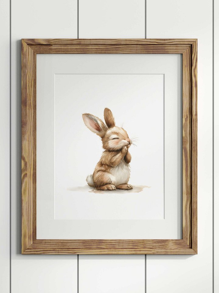 Watercolor Adorable Bunny product image (1)